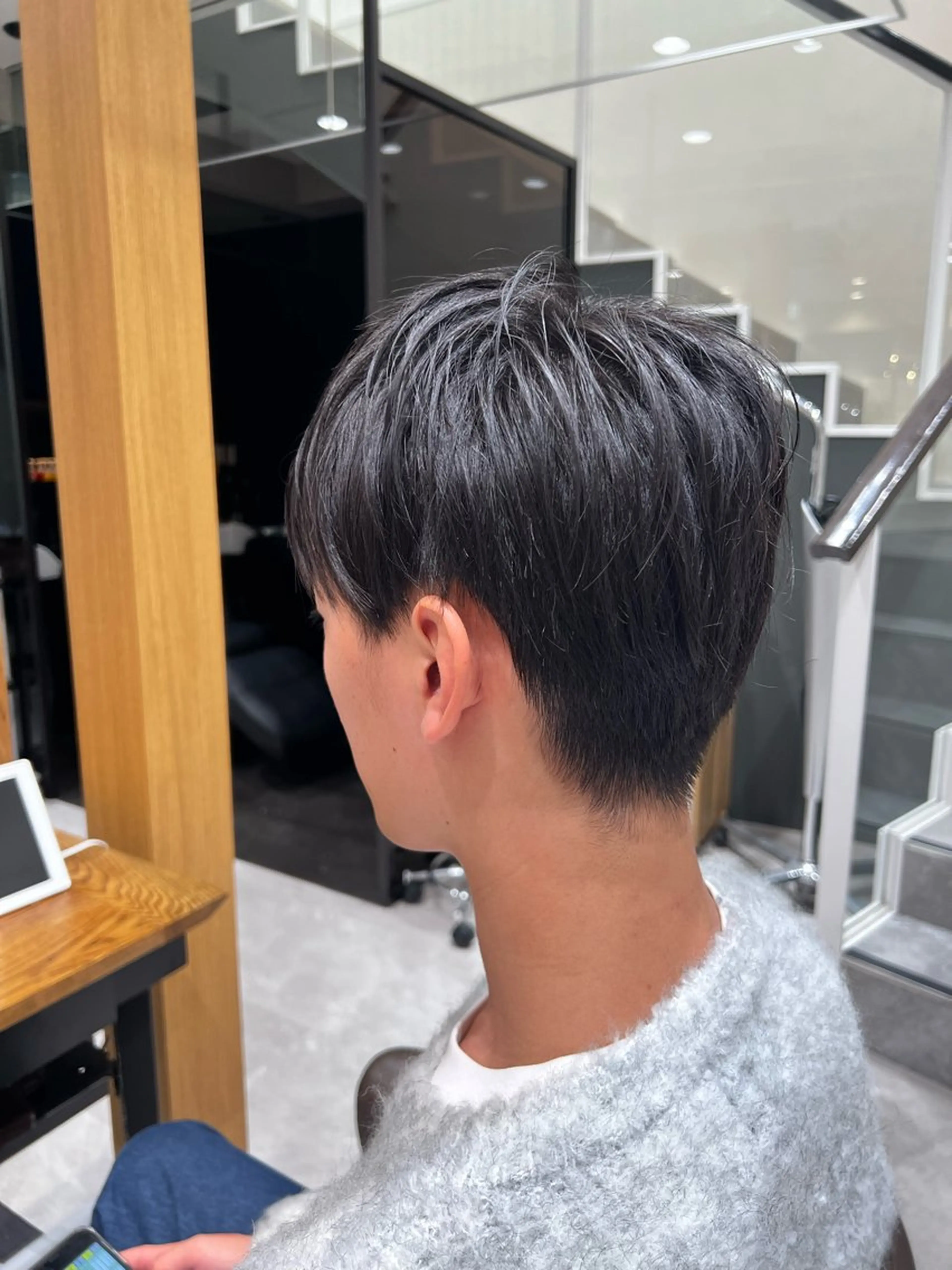 メンズ ブリーチ/艶カラー/ Chinatsuのヘアスタイル