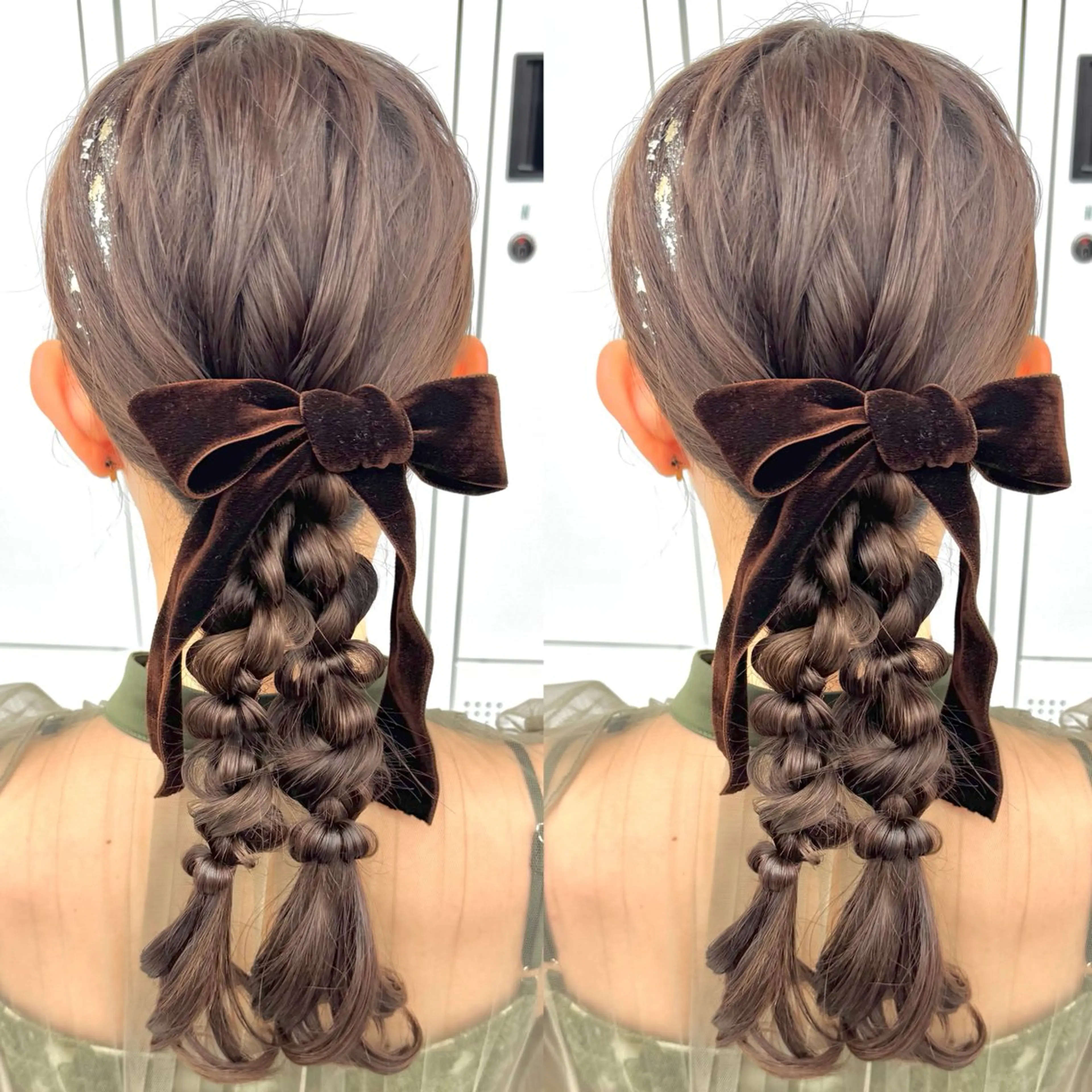 ロング ヘアアレンジ ヘアセット ヘアメ🎀推しカラー 🥣横浜/しほ🧸のヘアスタイル