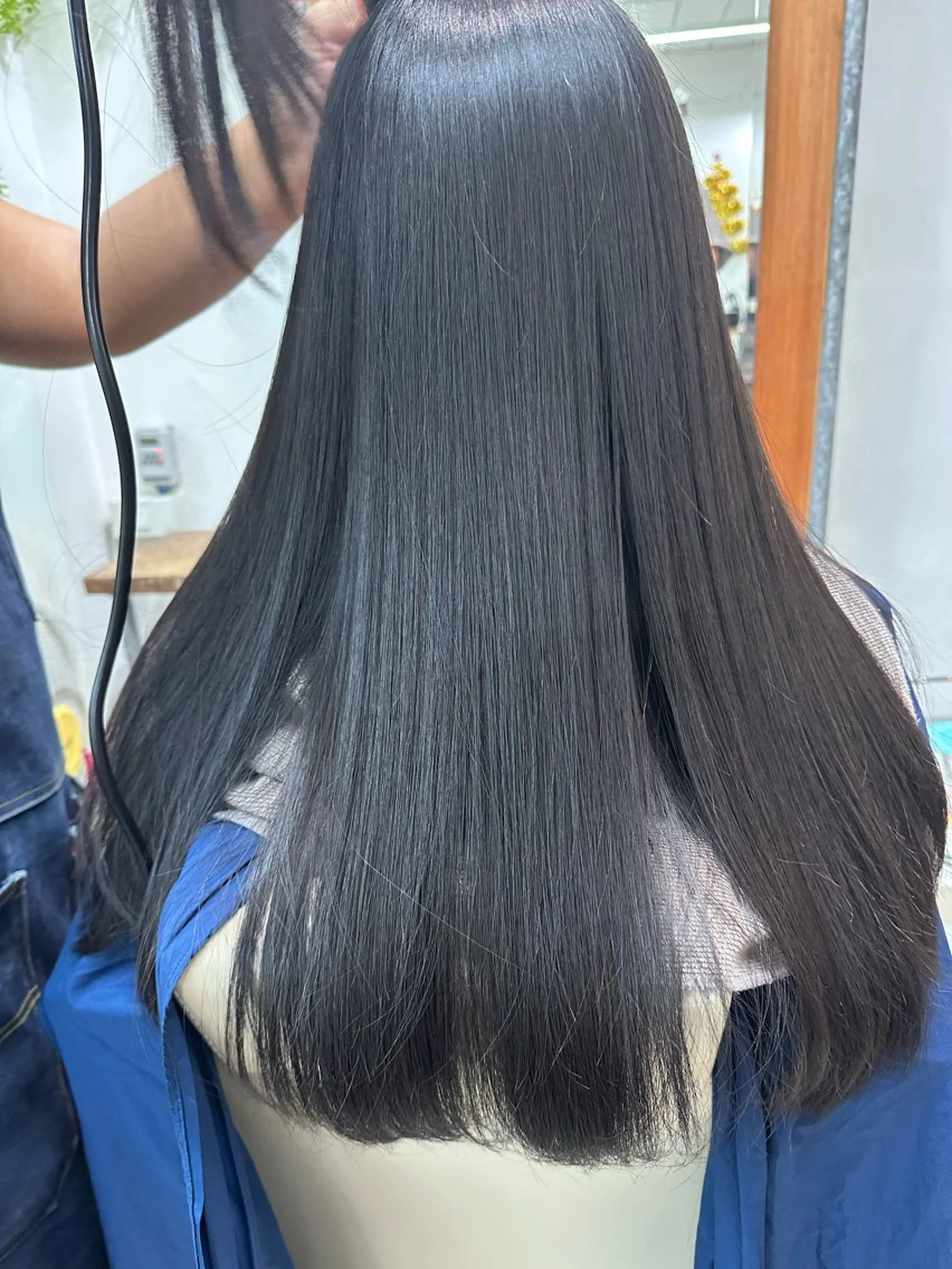 ロング 髪質改善 縮毛矯正 上木 教司のヘアスタイル