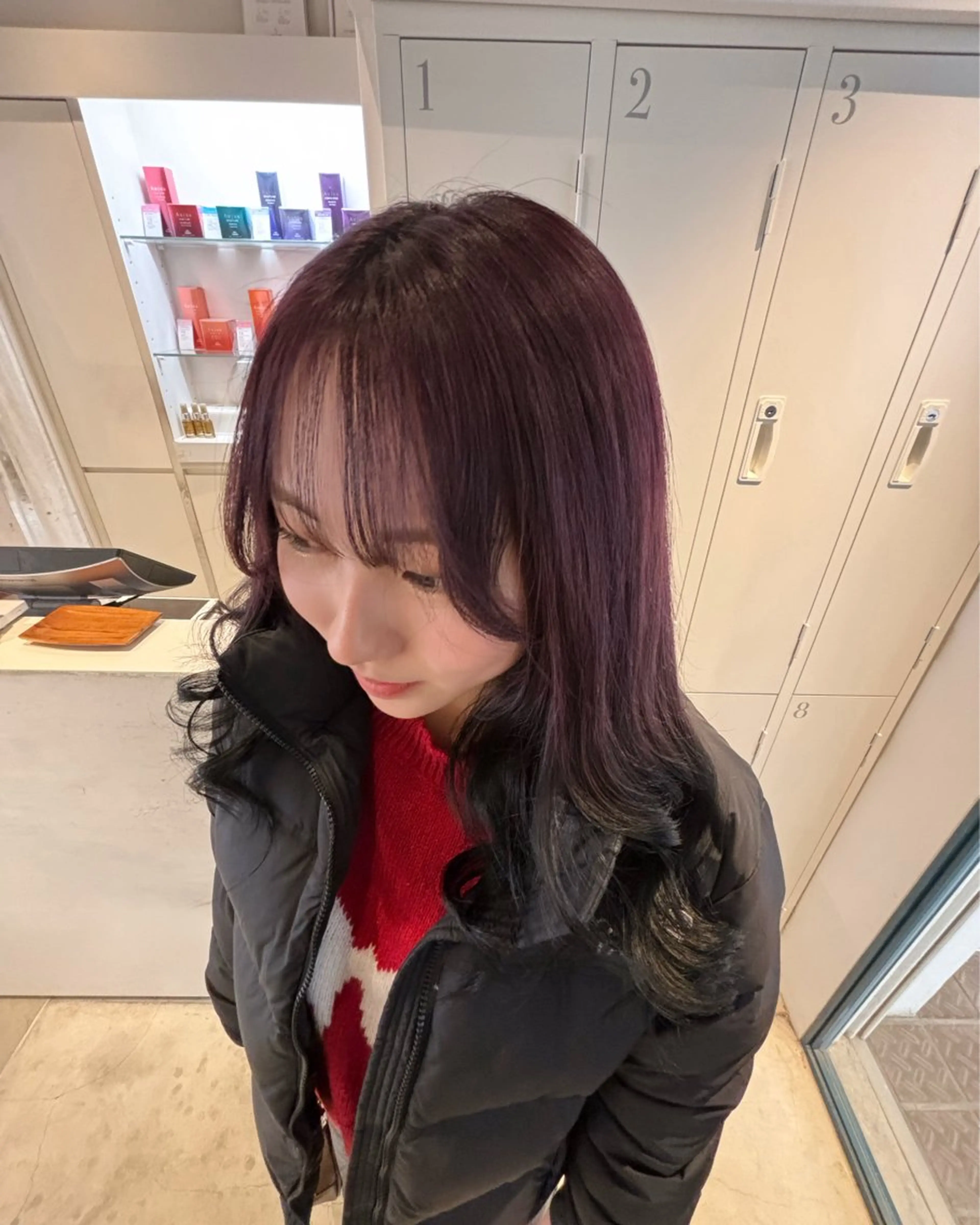 ロング カラー 艶髪ブリーチ/レイヤ ー/竹本幸希のヘアスタイル