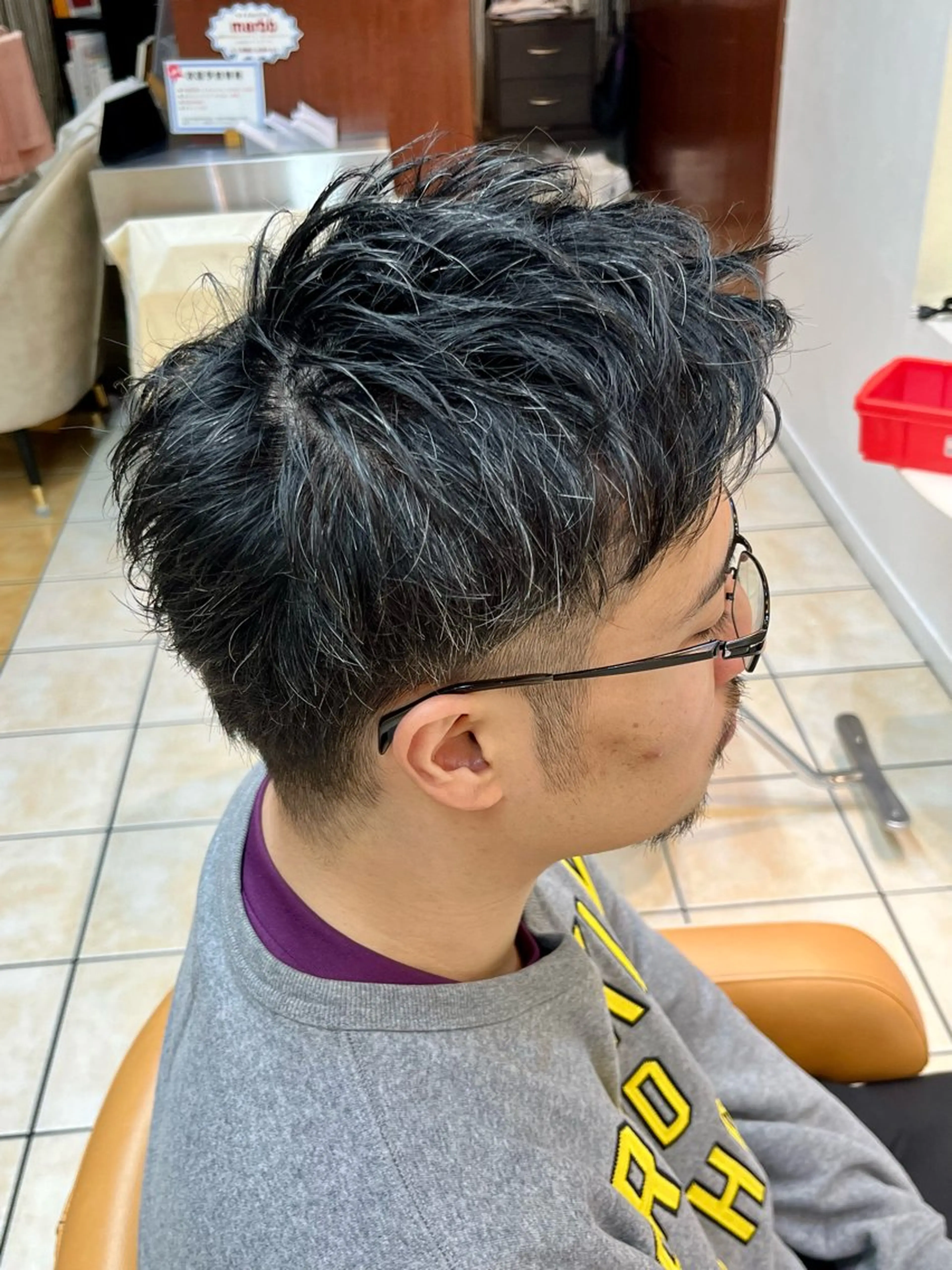 🔥メンズ限定🔥カット＋マーブ【頭皮クレンジング】の写真