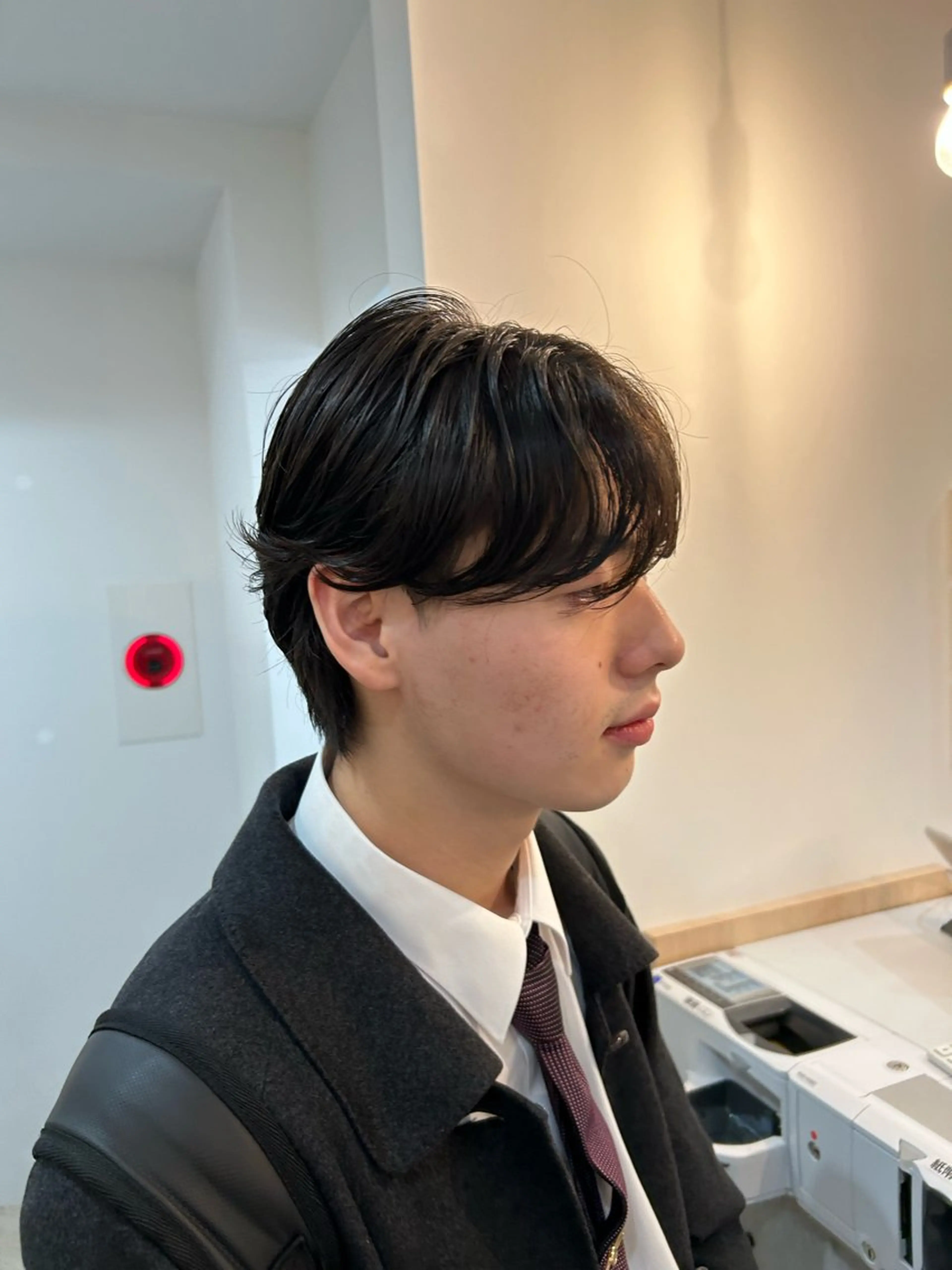 カット+水パーマ (メンズ)の写真