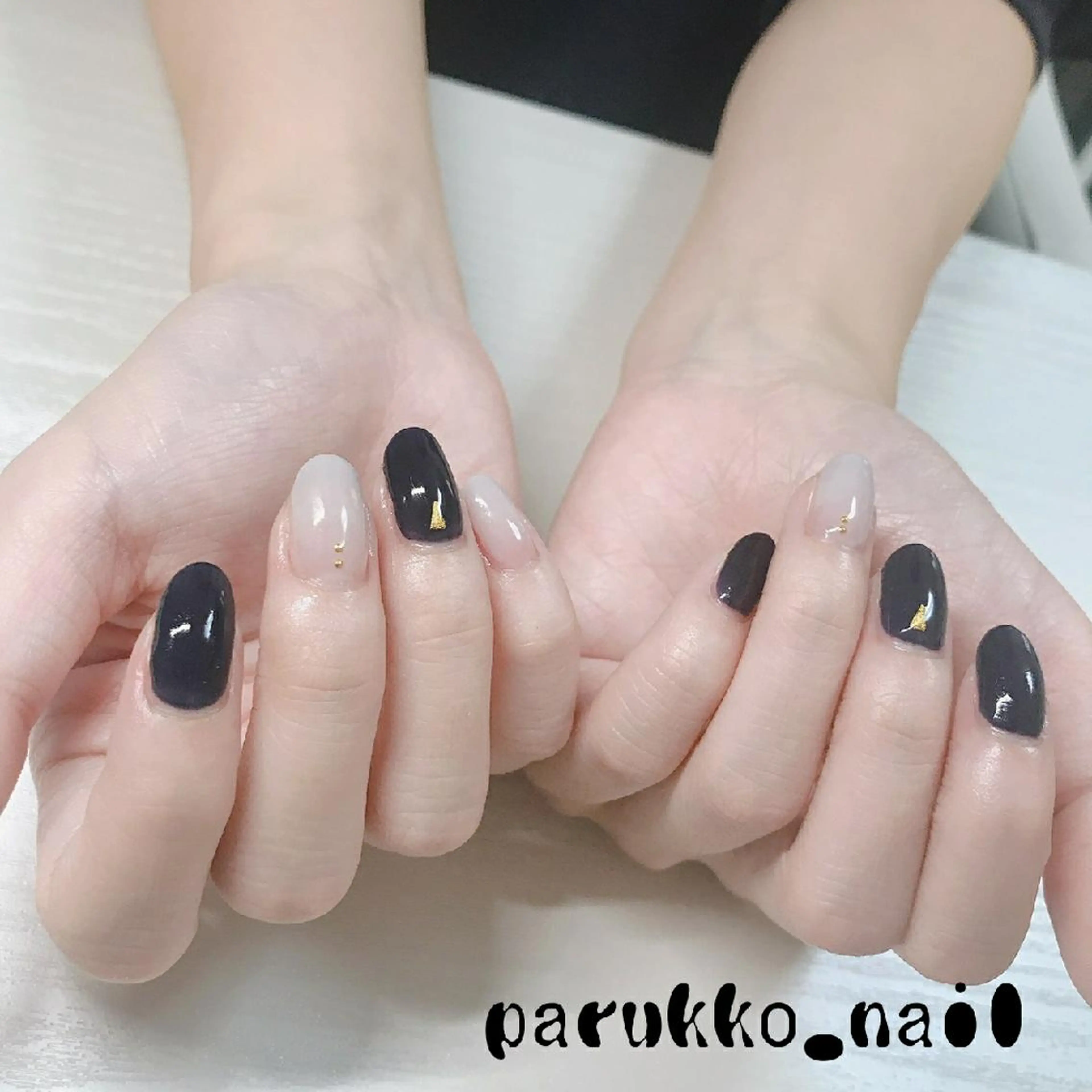 ネイル 爪工房ぱるっこ所属・川岡 香を里のネイルデザイン