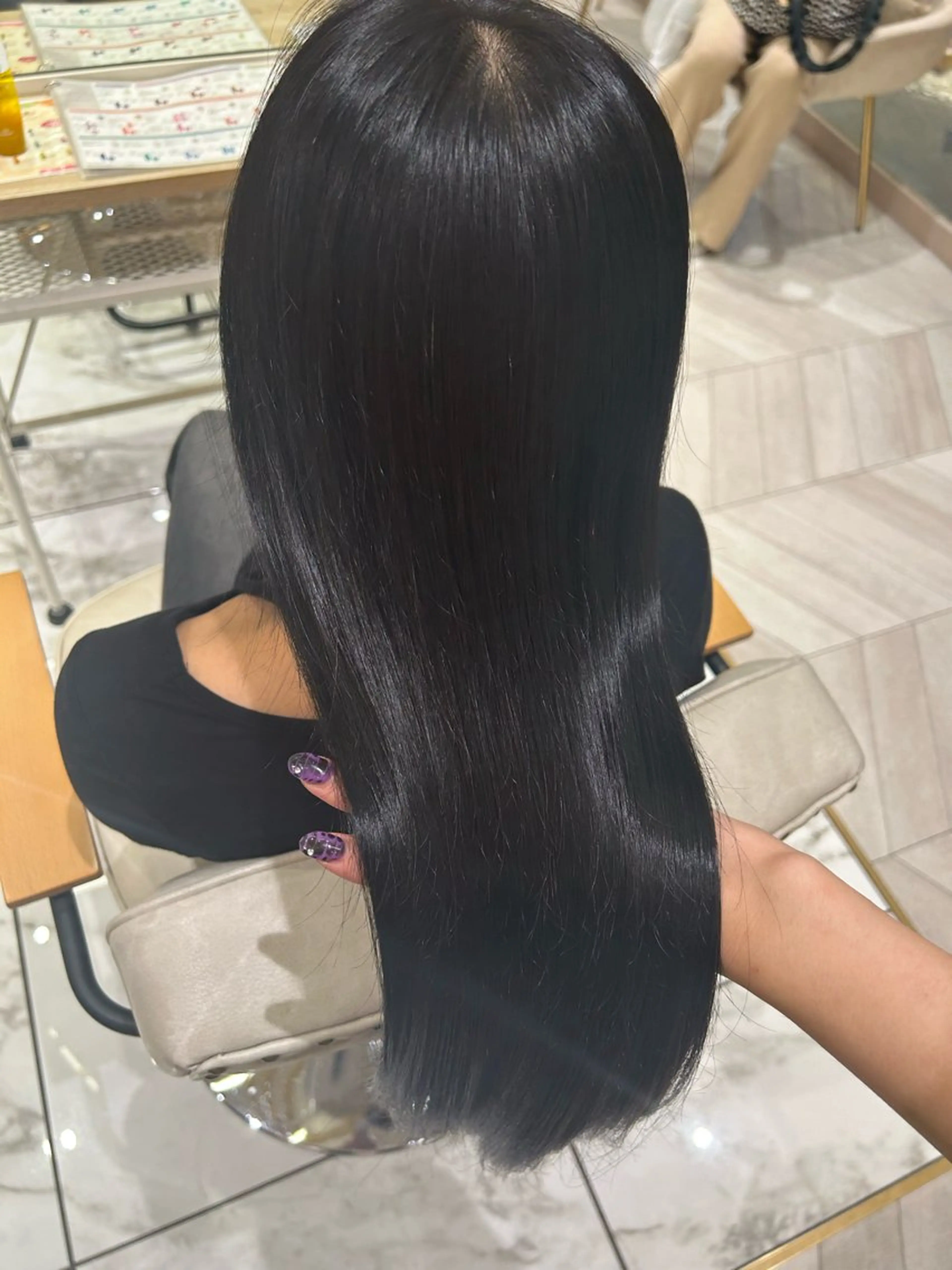 ロング カラー ꪆৎ平行アーチ ྀི ワカナの眉毛・アイブロウイメージ