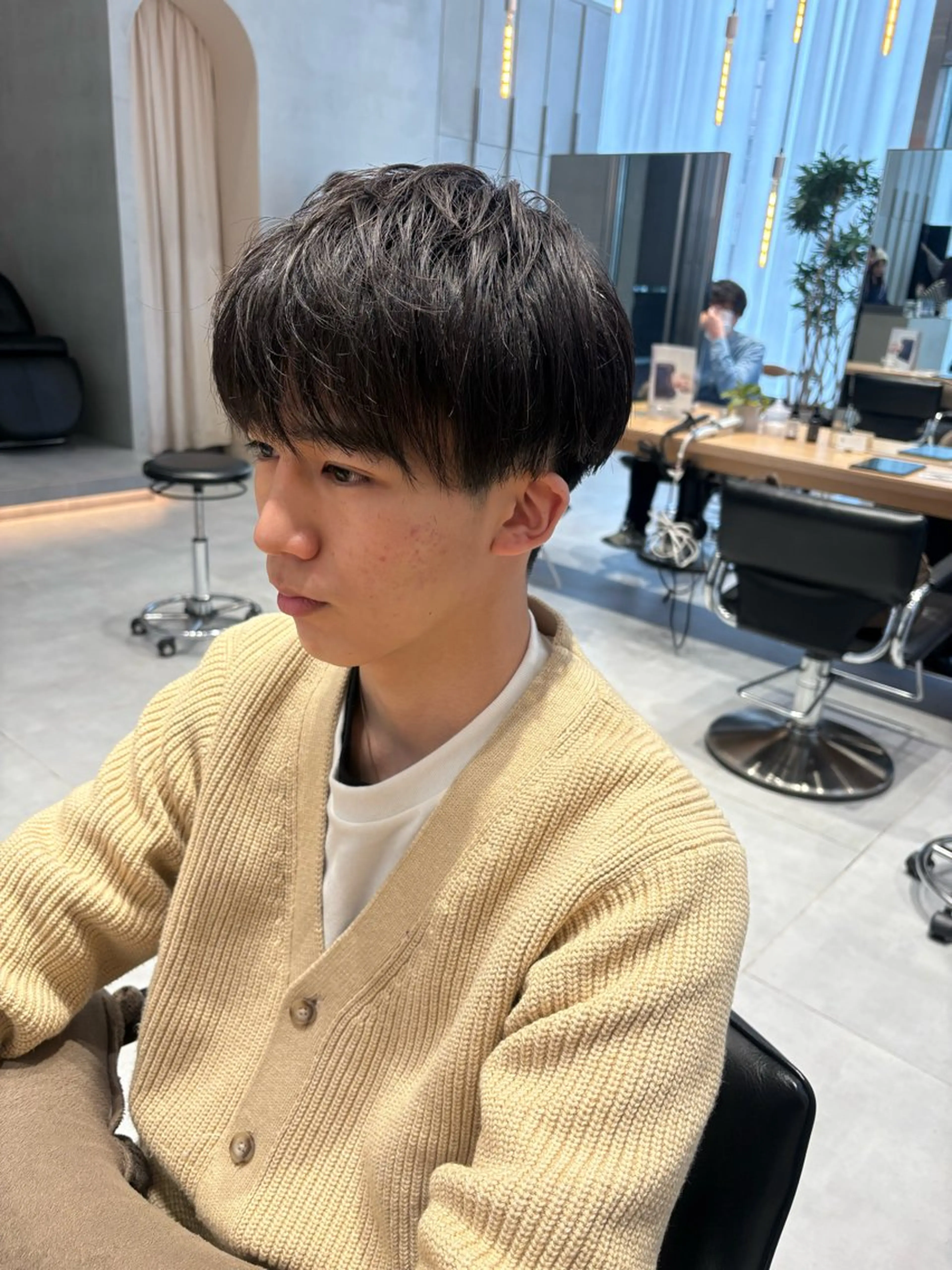 メンズ 風香🪼レイヤー /透明感カラーのヘアスタイル