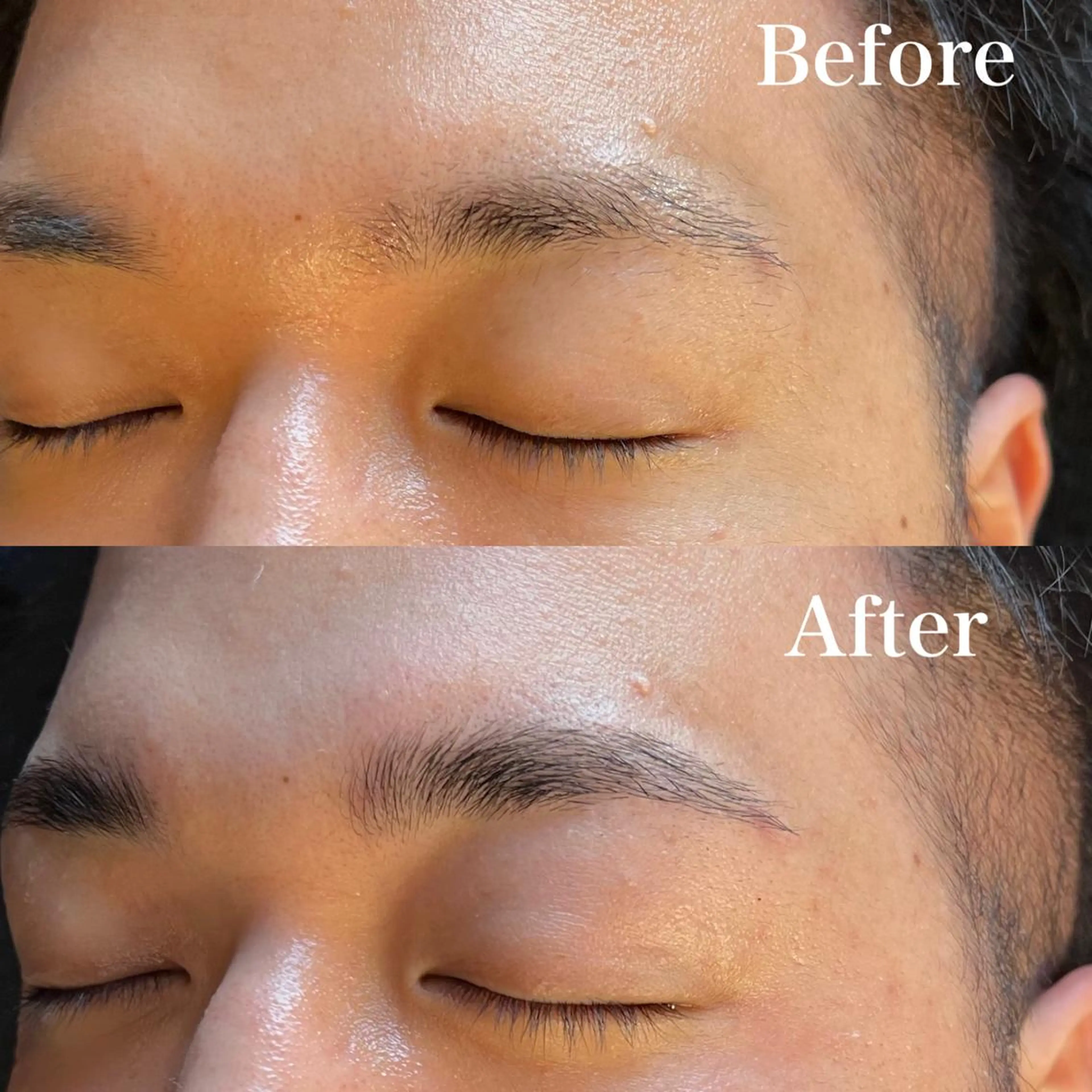 メンズ アイブロウ ELAINE ハリウッドブロウの眉毛・アイブロウイメージ