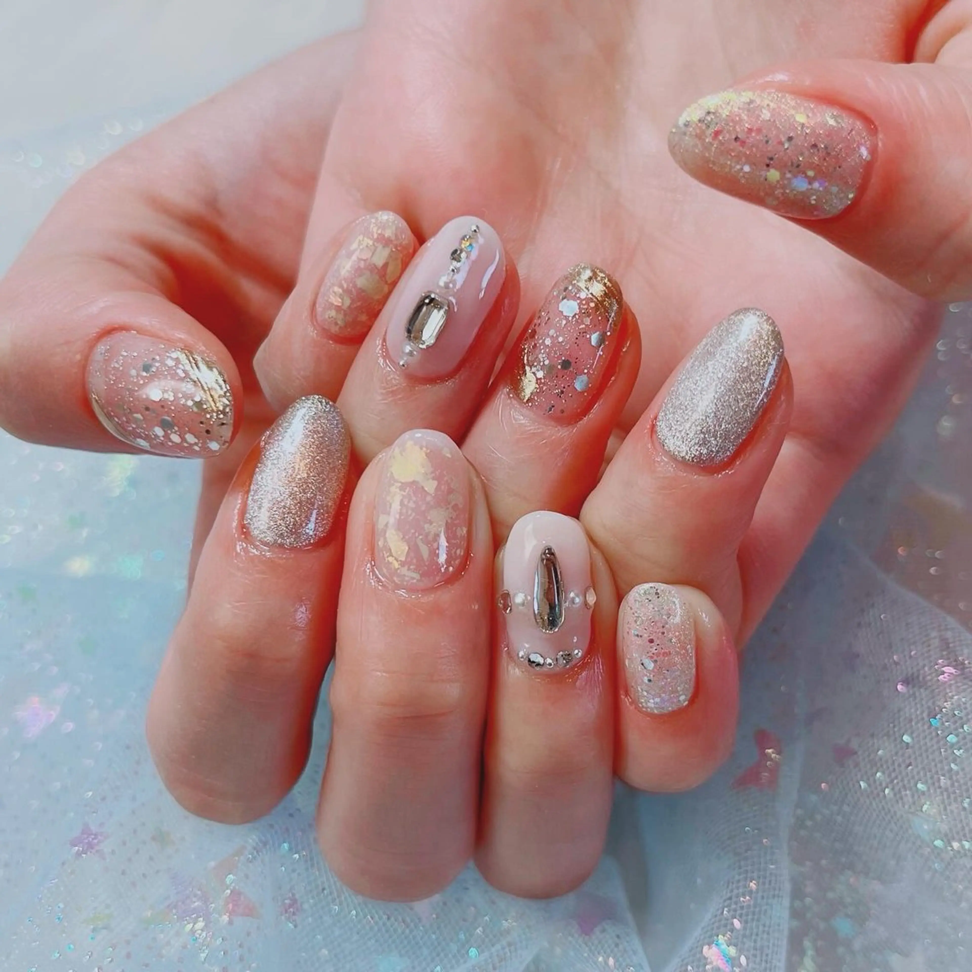 ネイル ブライダルネイル ruirui.naildesign所属・RUI ☆のネイルデザイン