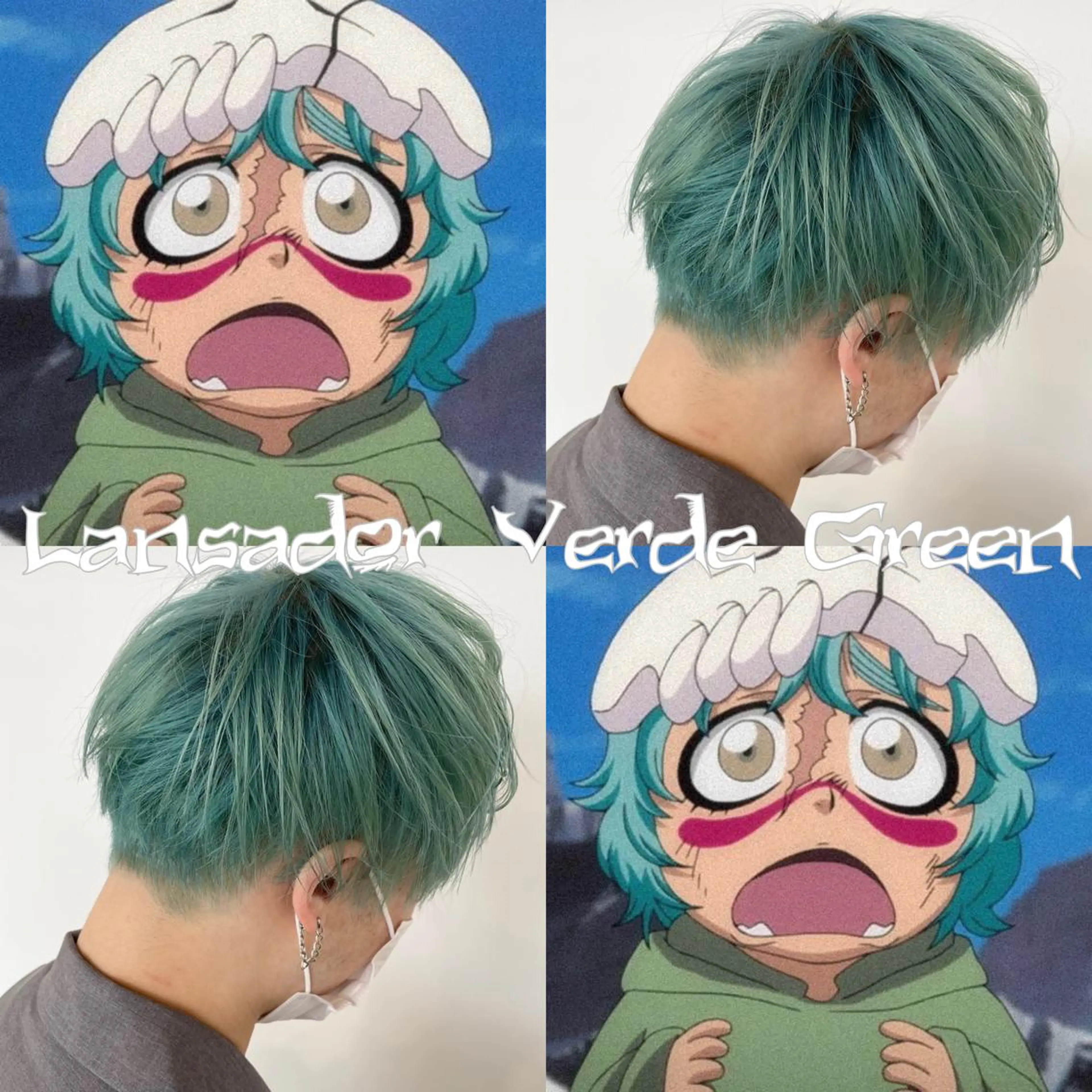 ショート カラー ハイトーン/ウルフ /小澤凌祐🦕のヘアスタイル