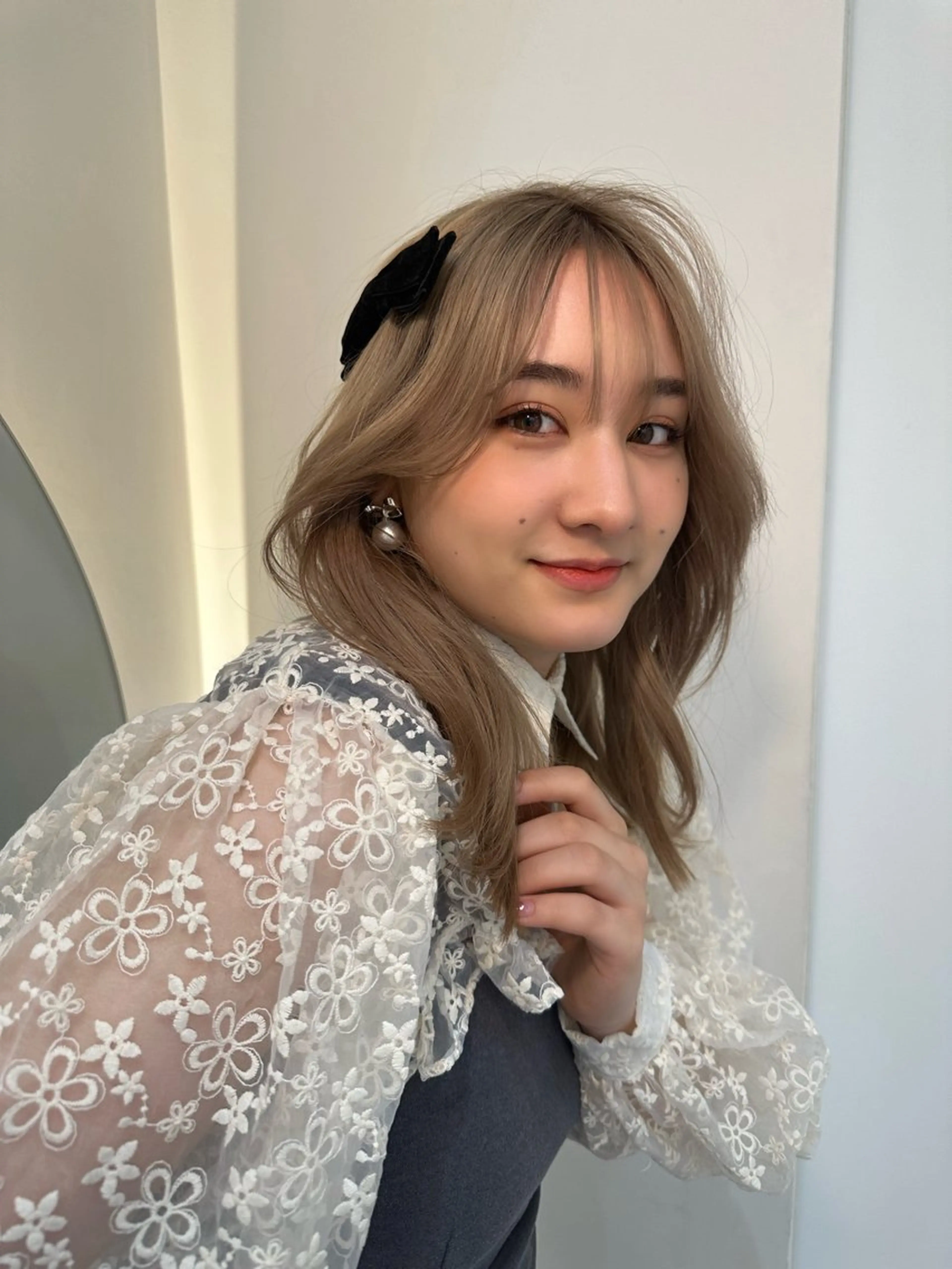 セミロング カラー ヘアアレンジ カット ヘアカラー ♡艶ガーリーヘア♡ yuimaruのヘアスタイル