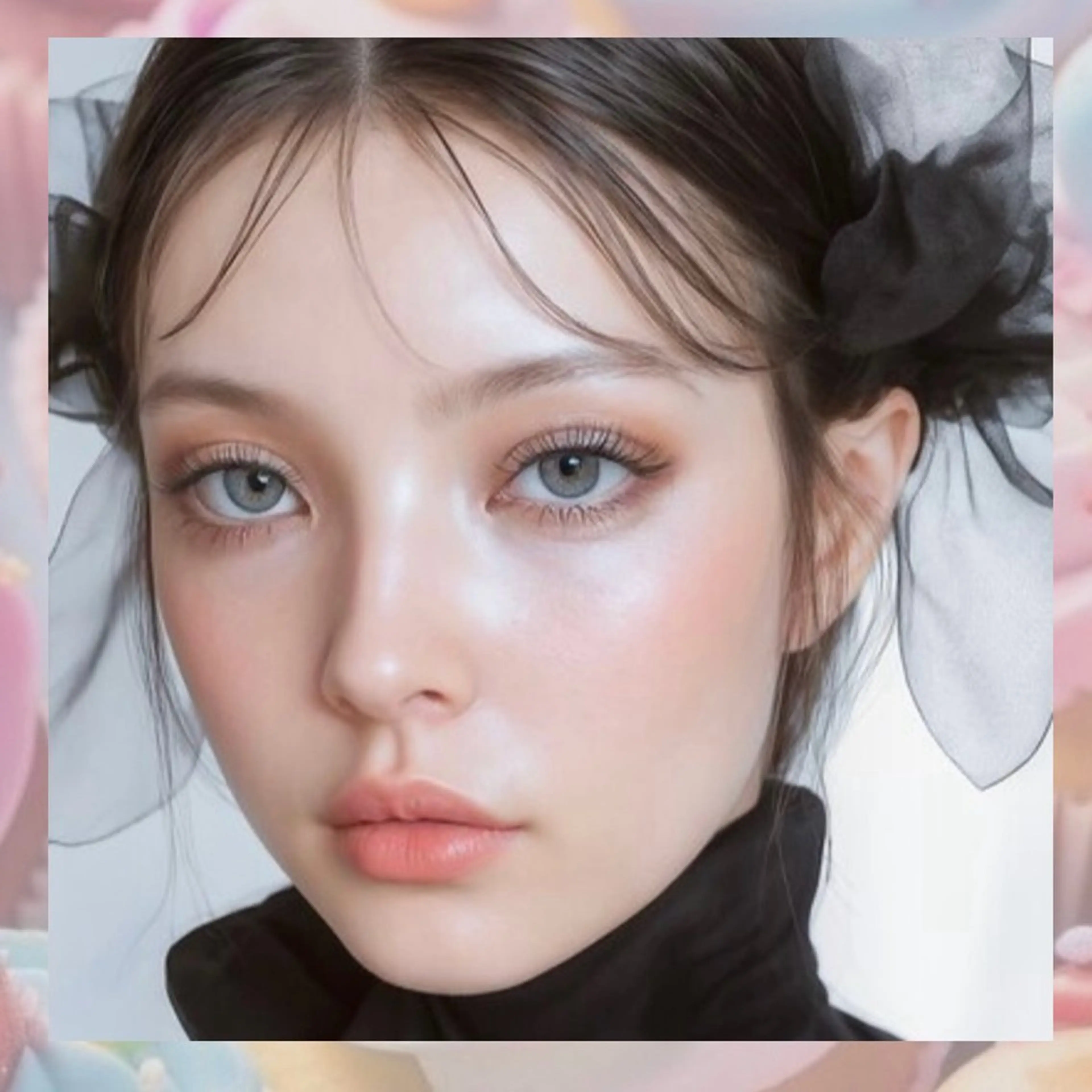 【無料モデルメニュー】エクステ＆パーマ（プレッツェルラッシュ）🌈✨　※日時指定あり⏰の写真