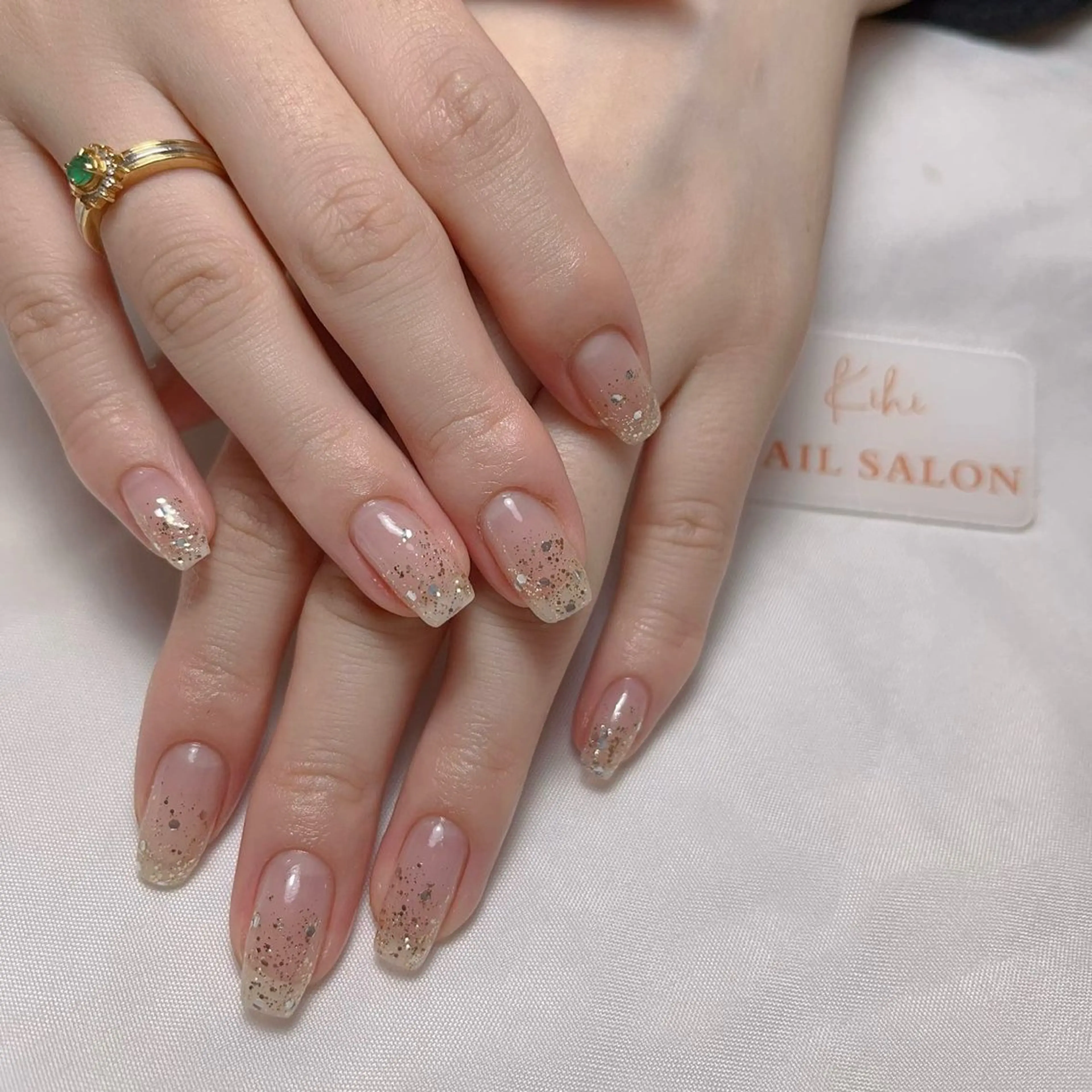 ネイル アートネイル フレンチネイル ジェルネイル グラデーション 韓国ネイル ハンドネイル ハンドケア さくら💮💮 【オフ無料】のネイルデザイン