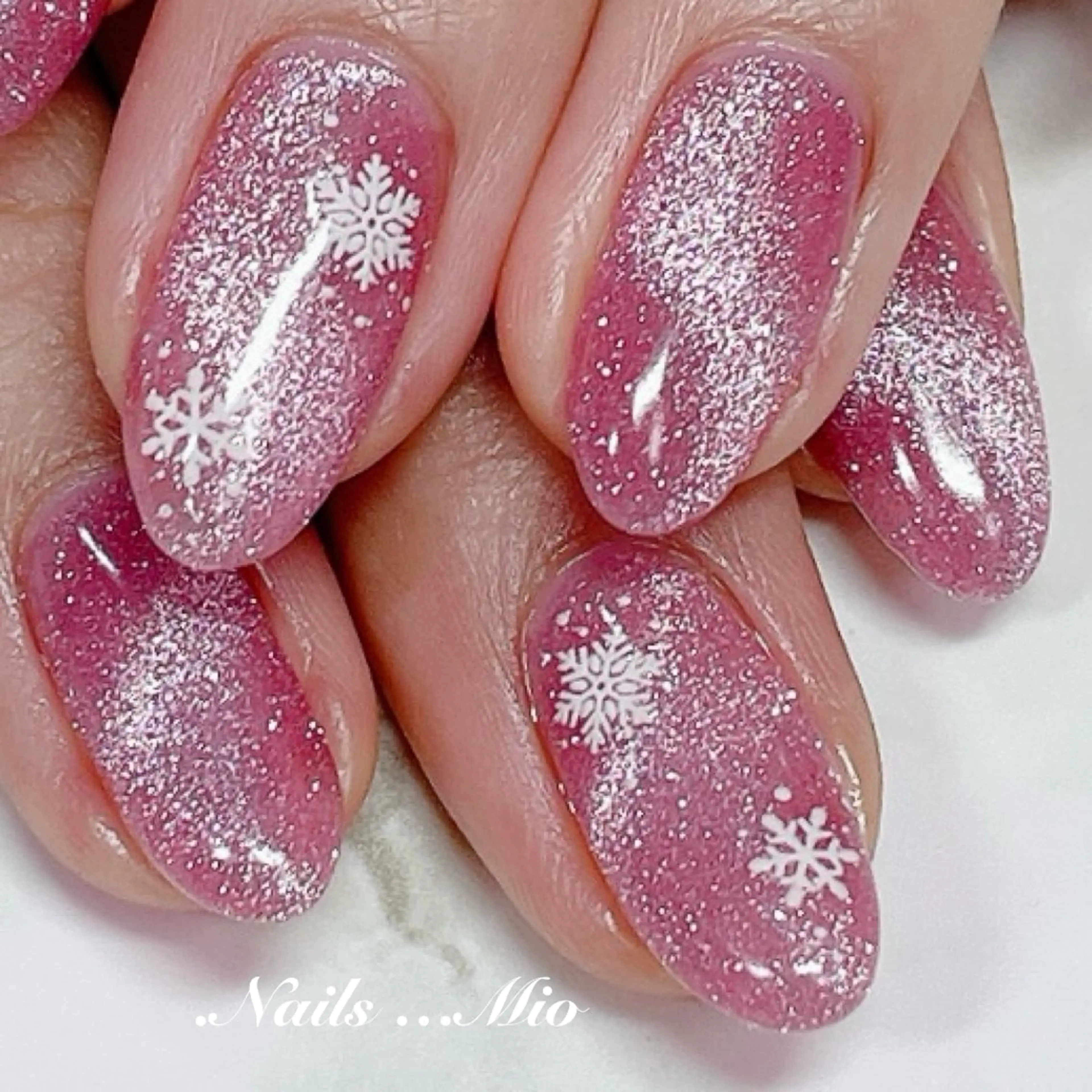 ネイル フラッシュネイル ジェルネイル マグネットネイル .Nails Mio 赤羽西ネイルサロンのネイルデザイン
