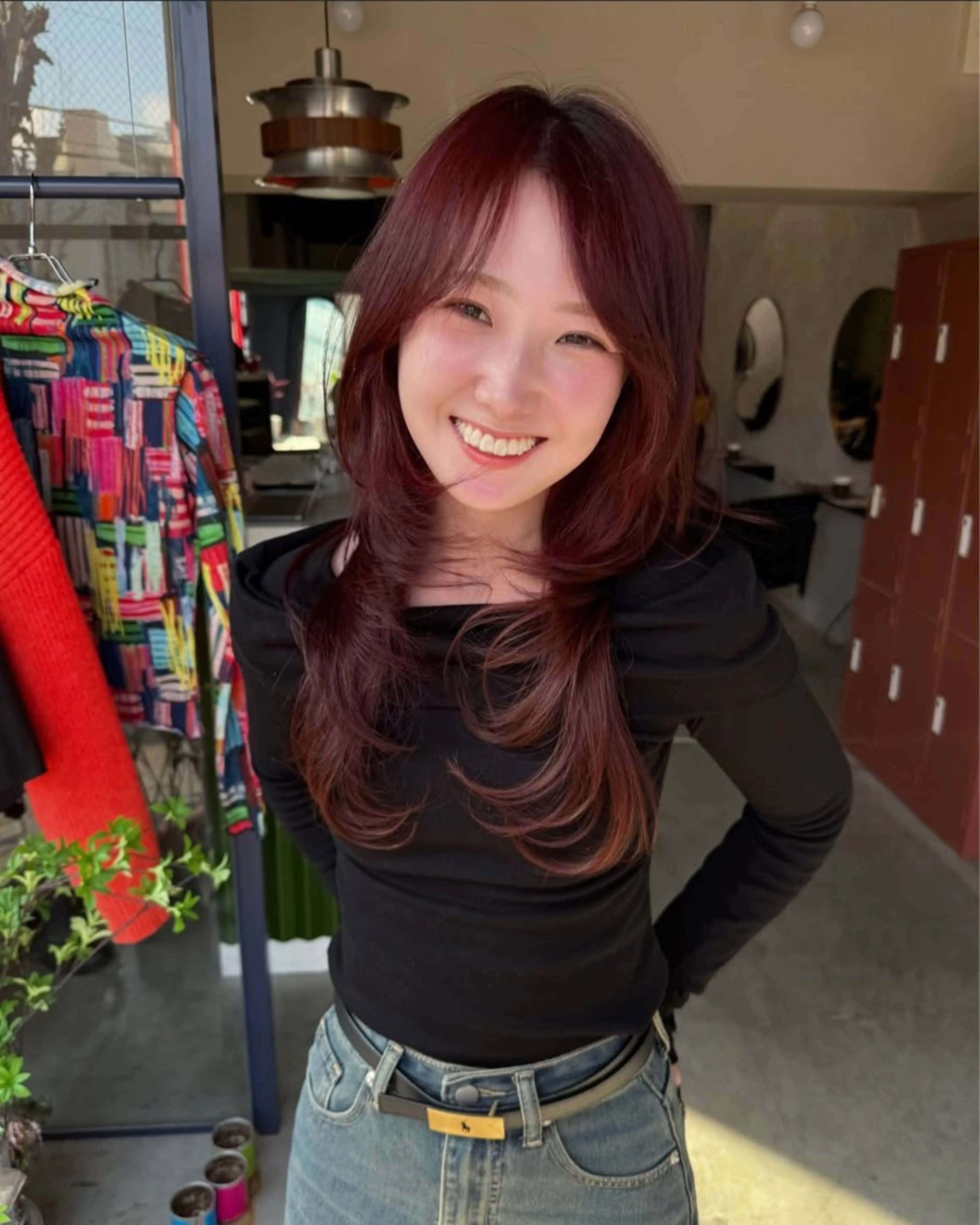 ロング カラー ナチュラル・ハイトー ン🏆HINOKIのヘアスタイル