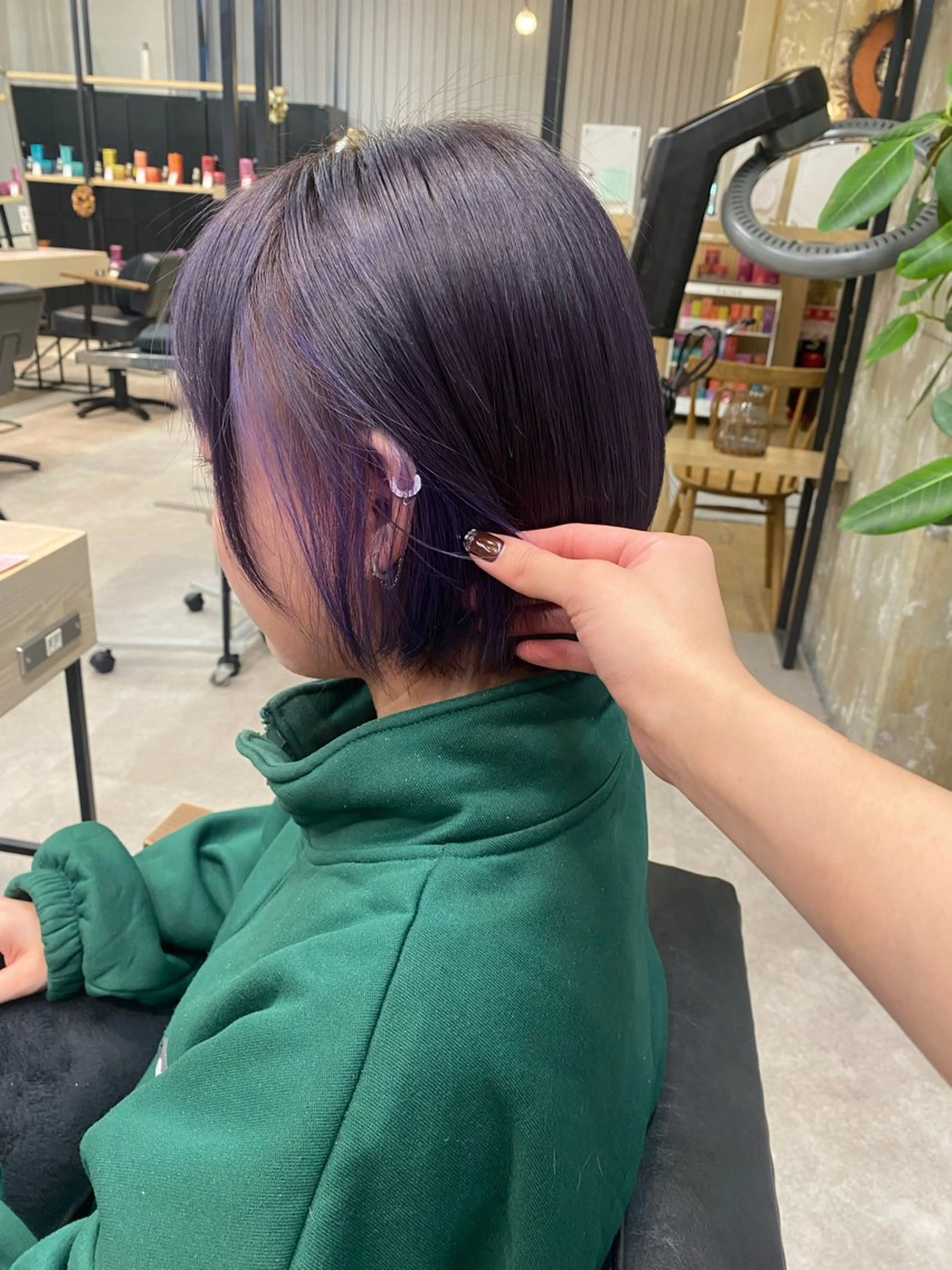 カラー Misaki ║ツヤカラーのヘアスタイル