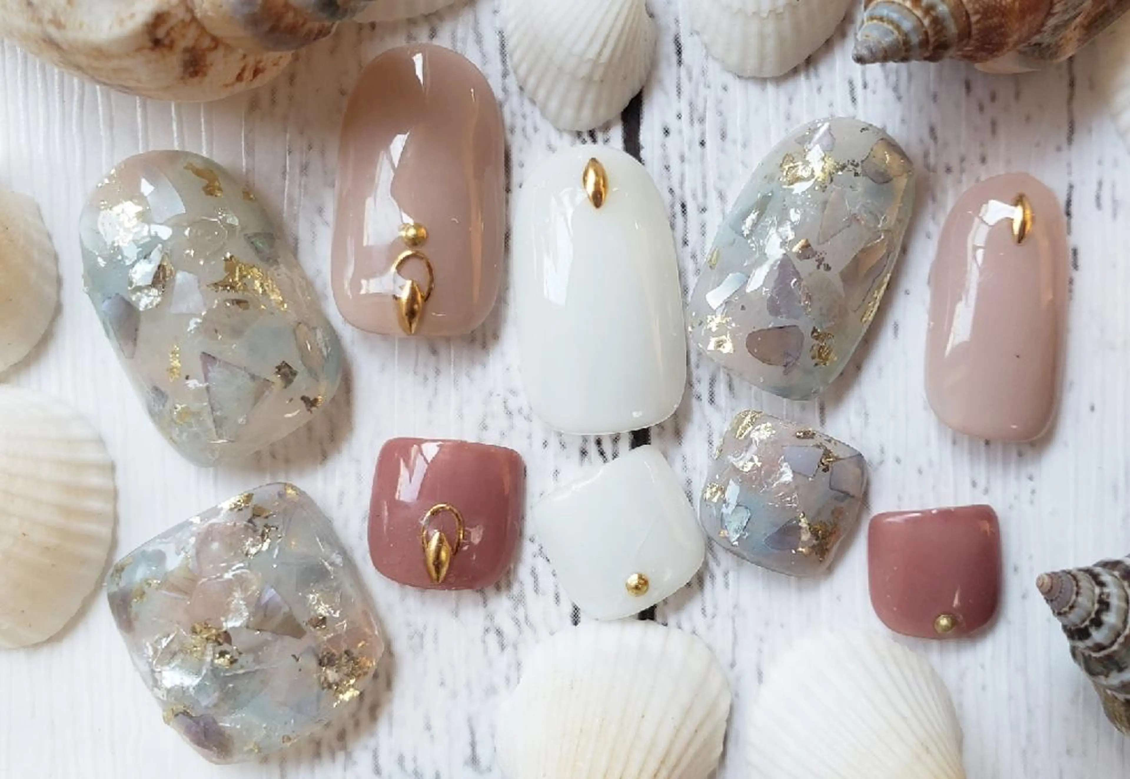 ネイル 大理石ネイル(マーブル) Nailsalon See'sのネイルデザイン