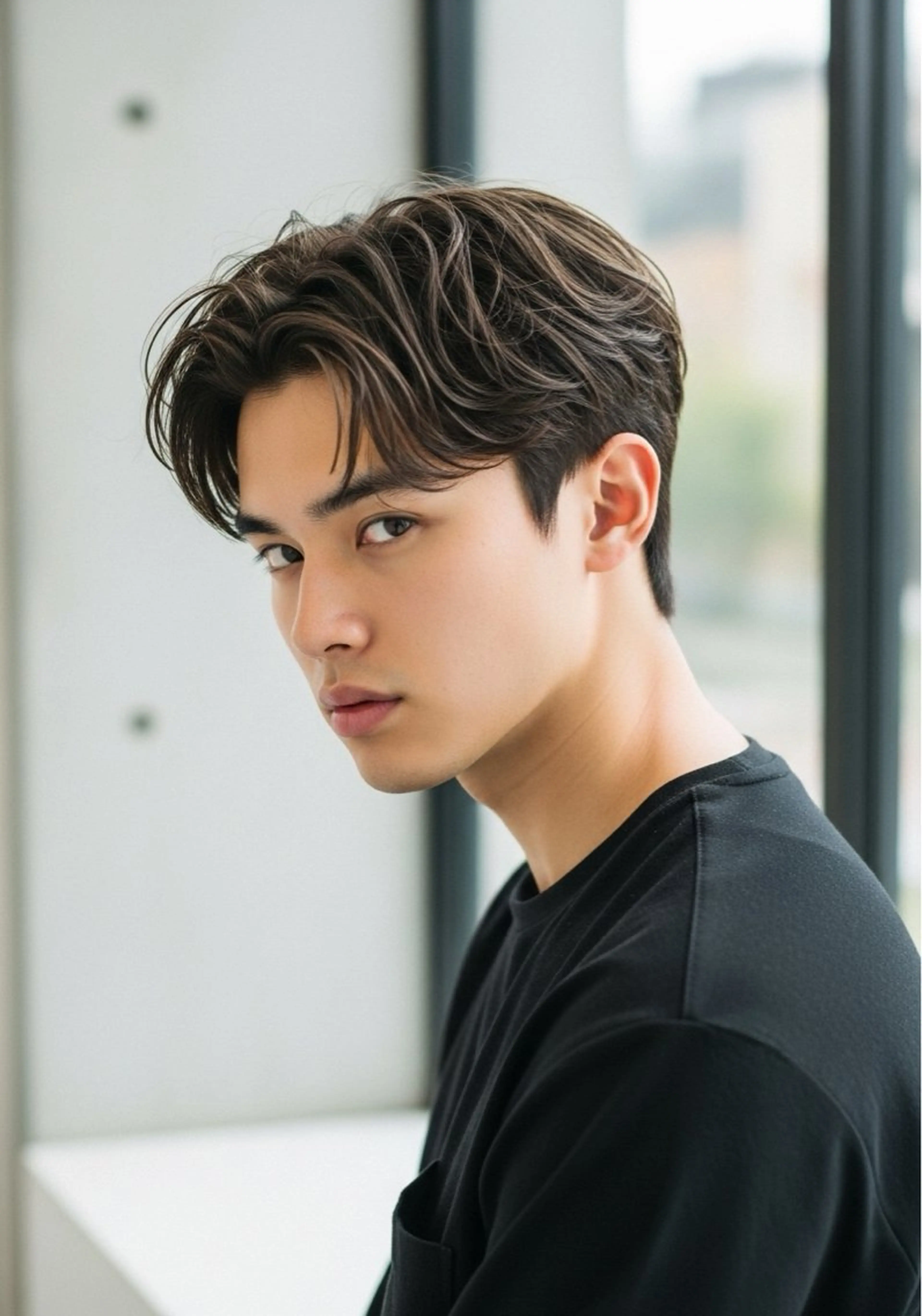 パーマ メンズ カット パーマ トリートメント 🛑柔らか透明感 カラー🛑大谷のヘアスタイル