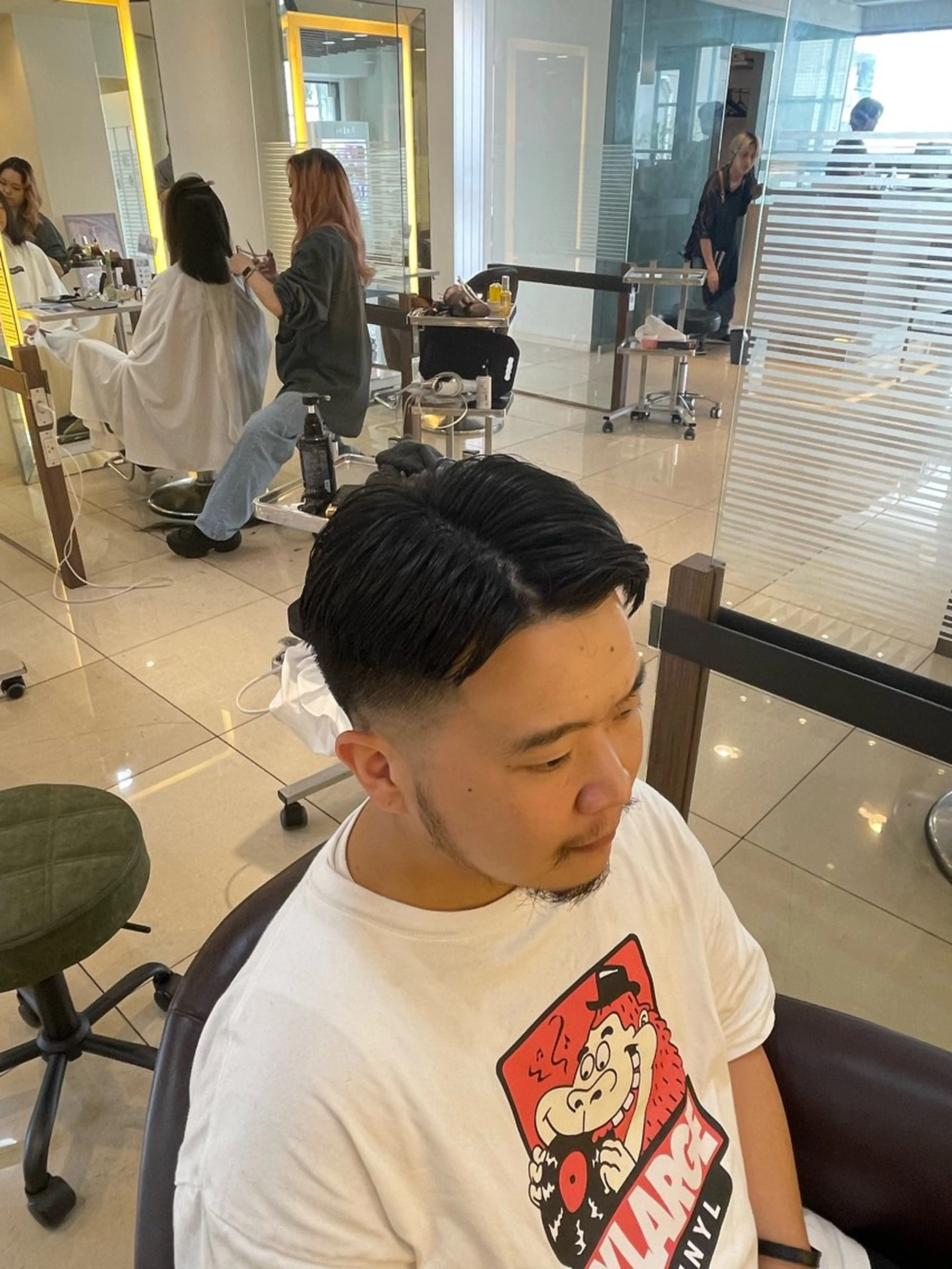 メンズ フェードカット 辻野 光希のヘアスタイル