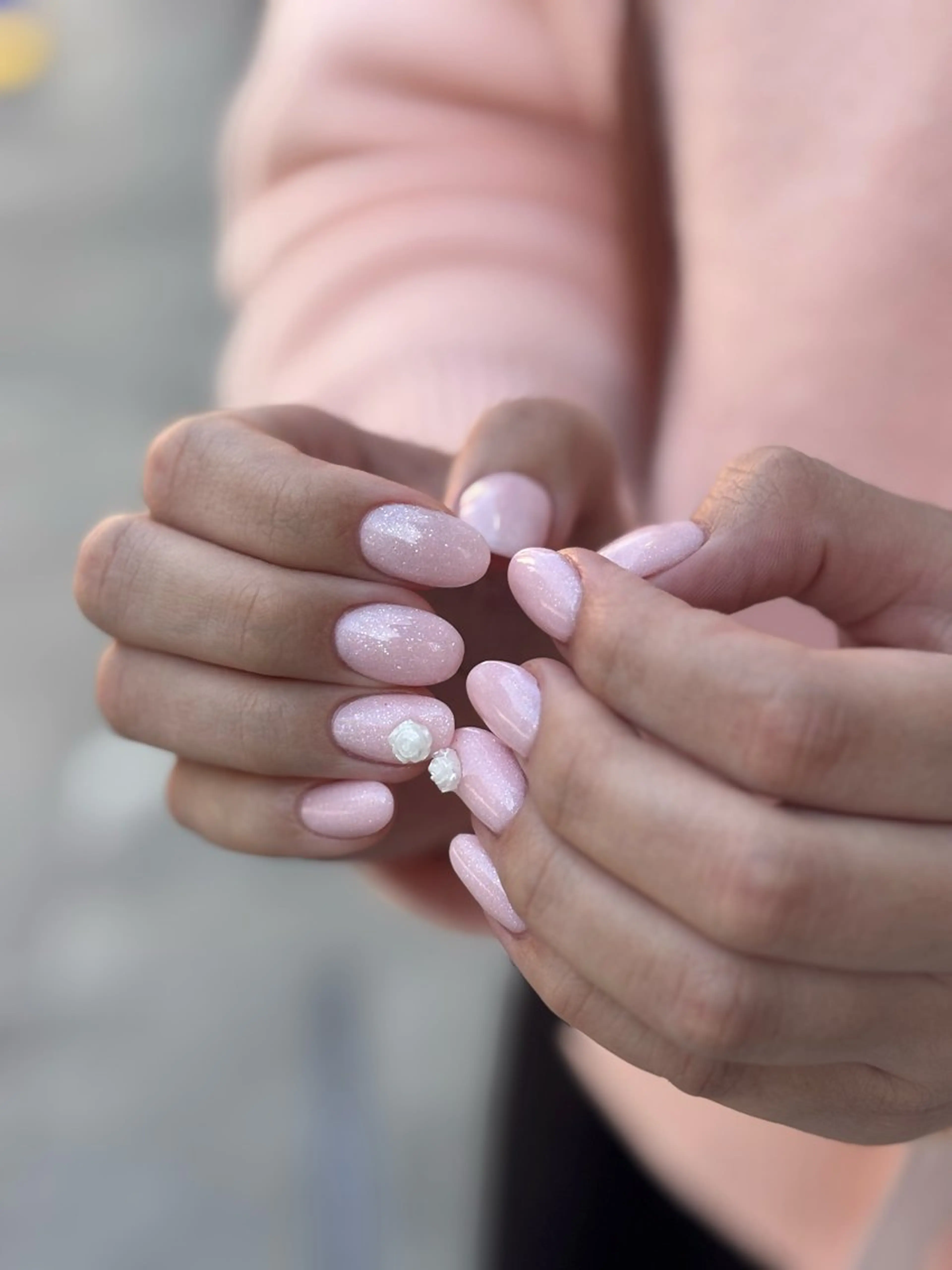 ネイル ラメ(グリッター) スカルプネイル ハンドネイル plume. MIHOSHIのネイルデザイン