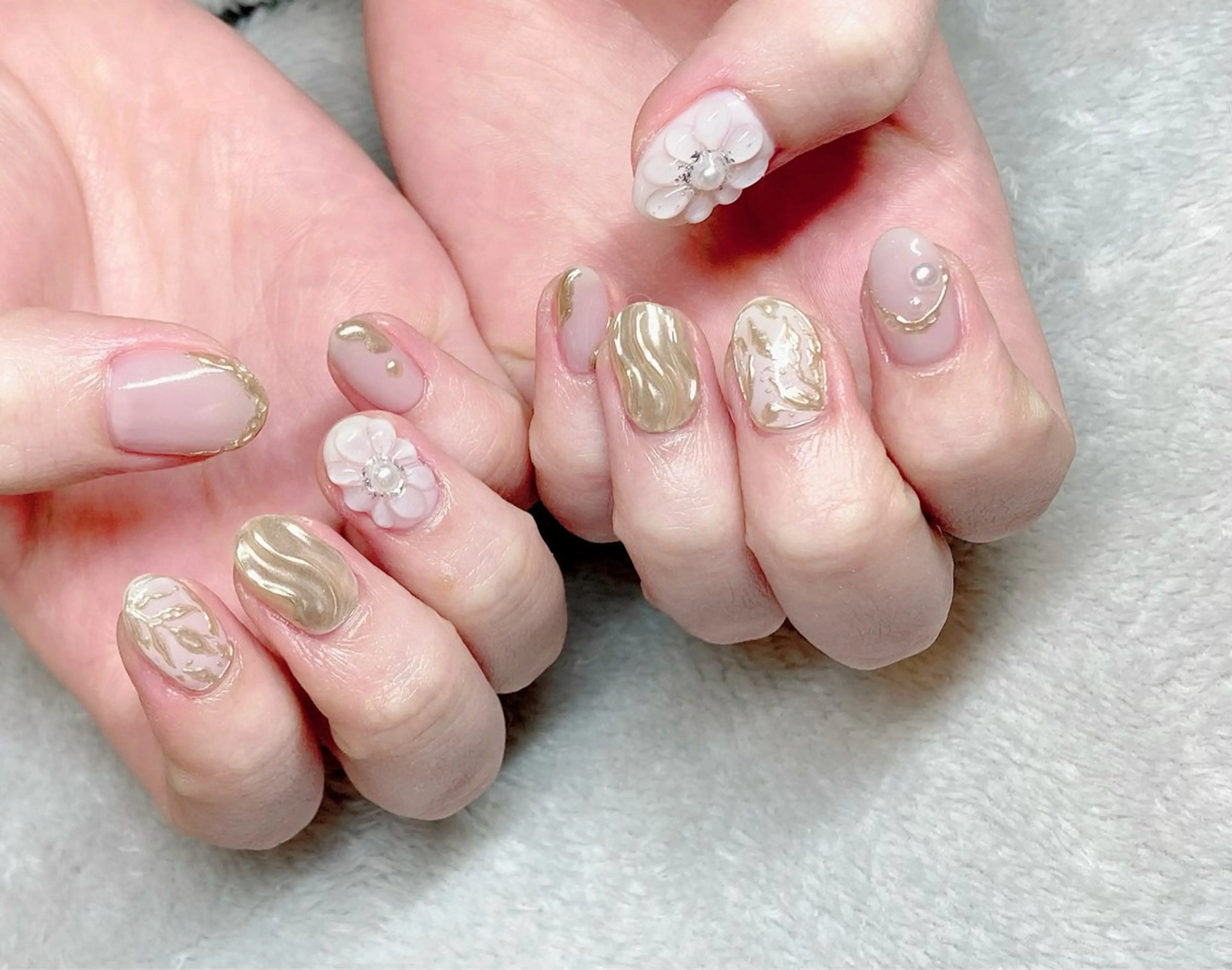 ネイル ハンドネイル 市川駅 ✿中津のネイルデザイン