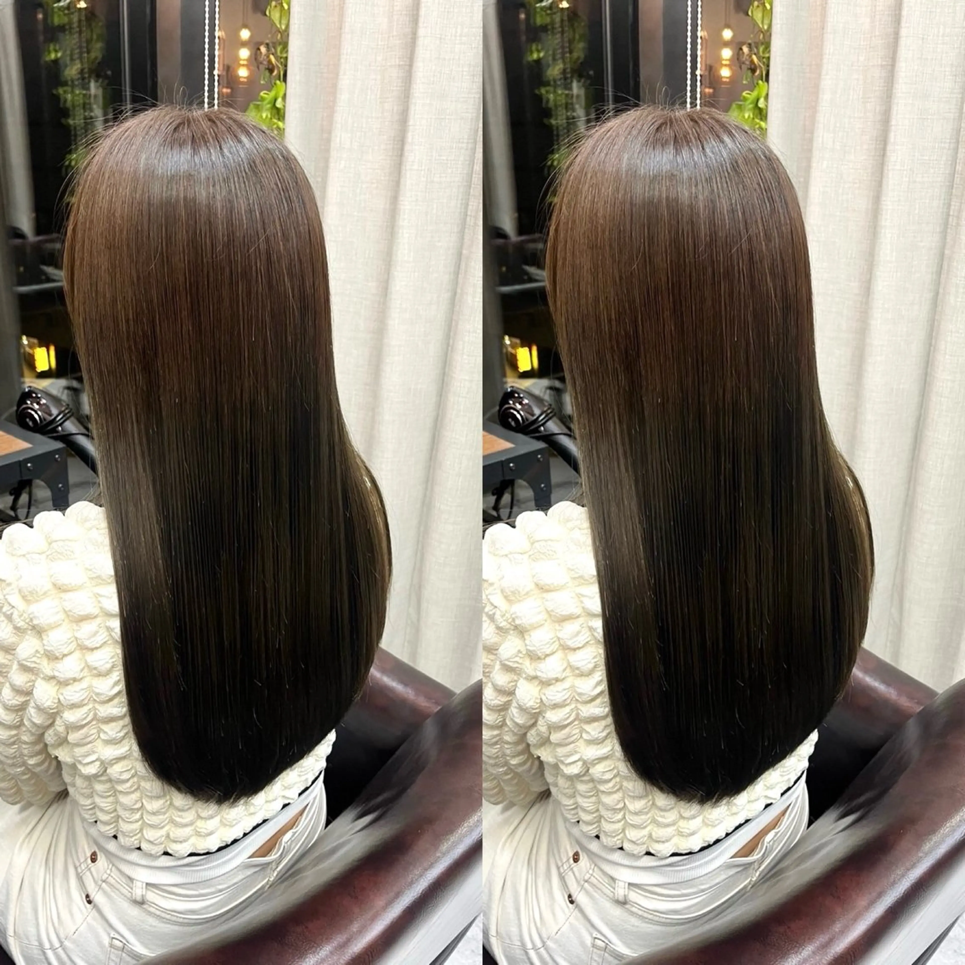 セミロング 半個室サロンyoures hair 髪質改善トリートメント東新宿店所属・榊原竜弥 髪質改善/美髪作りのヘアスタイル