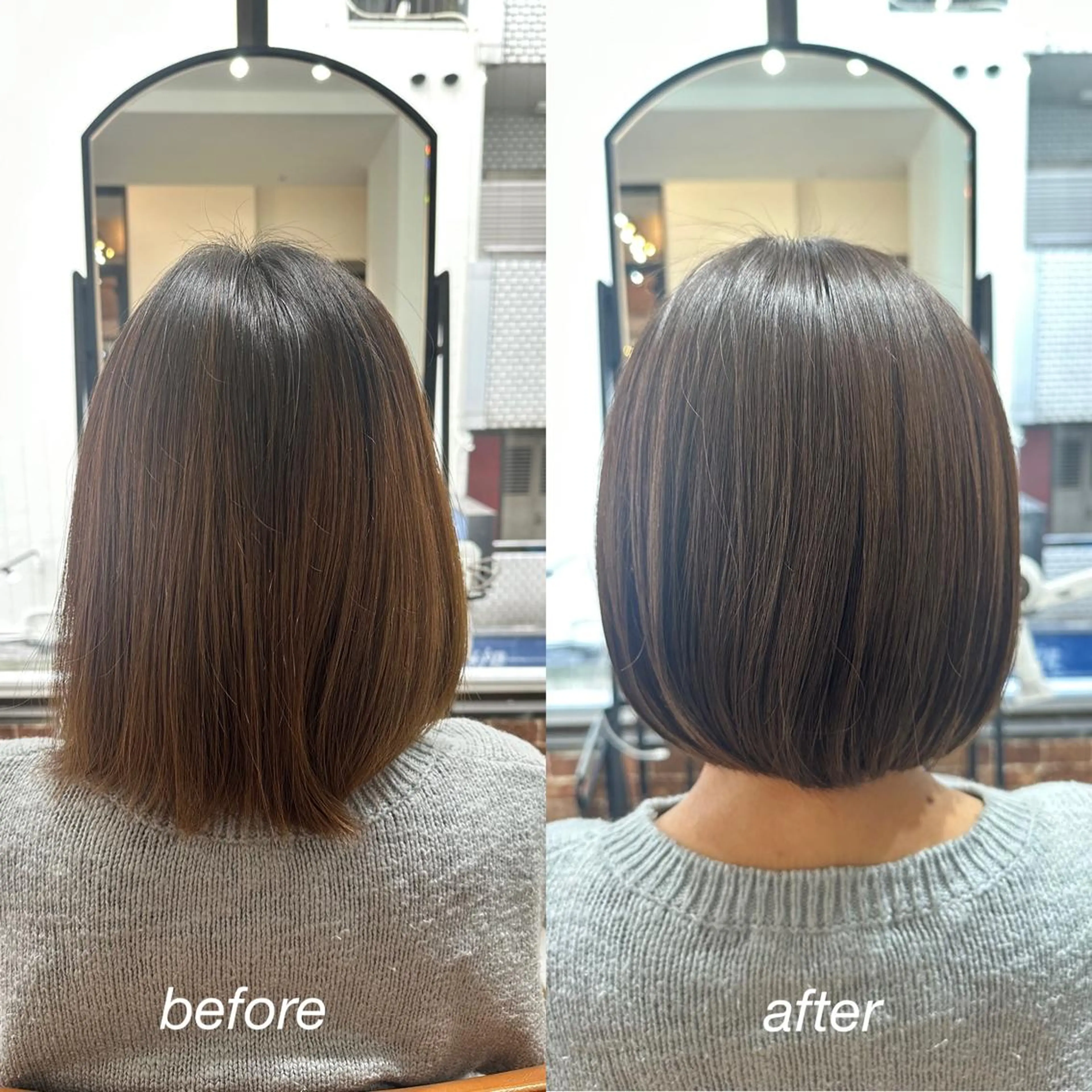 ショート カラー ボブ 髪質改善 share salon 「JAM」吉祥寺所属・ショート/酸スト/ 髪質改善/小林のヘアスタイル