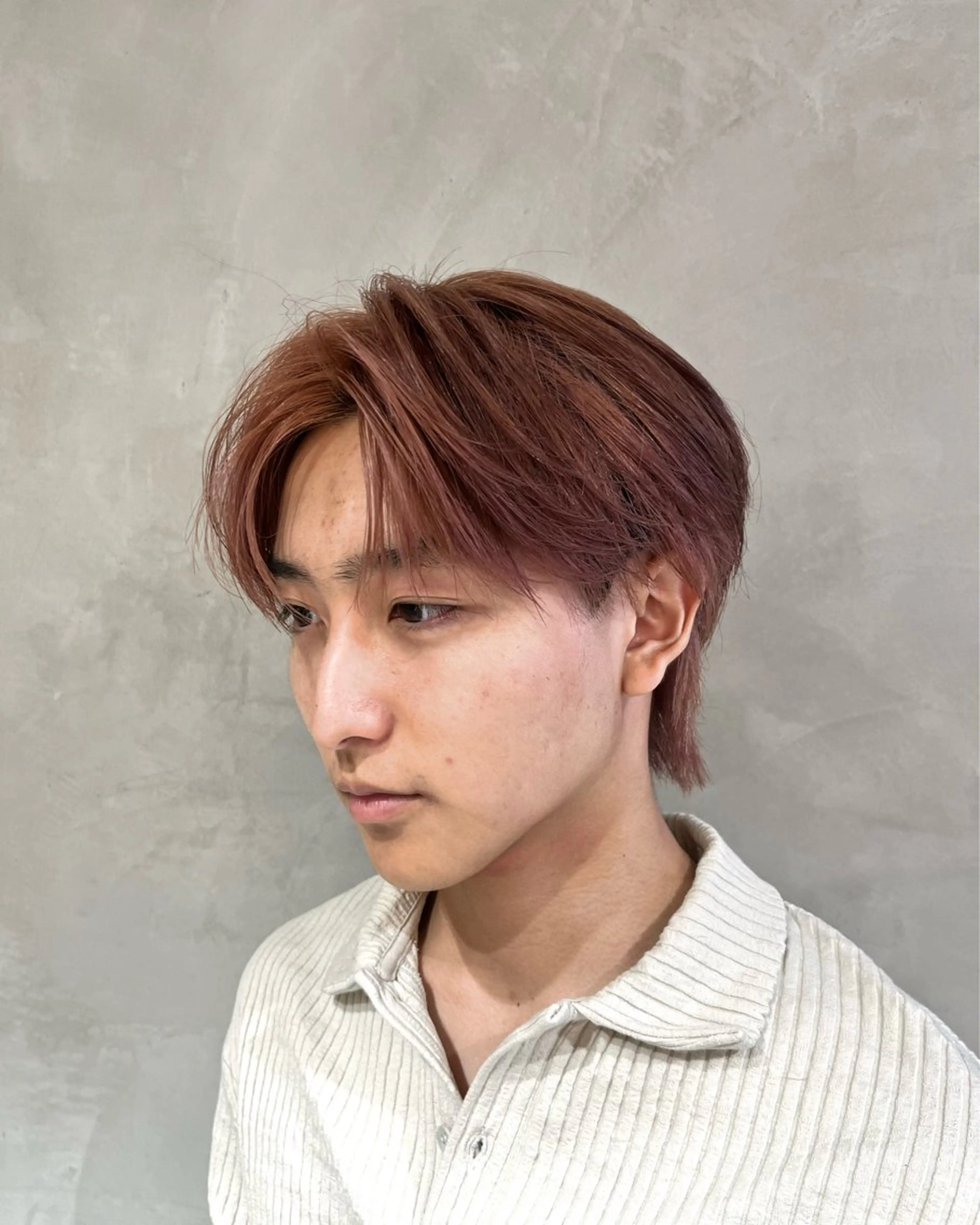 ミディアム メンズ センターパート nico TOKYO 横浜所属・横浜/レイヤー/ カネコのヘアスタイル