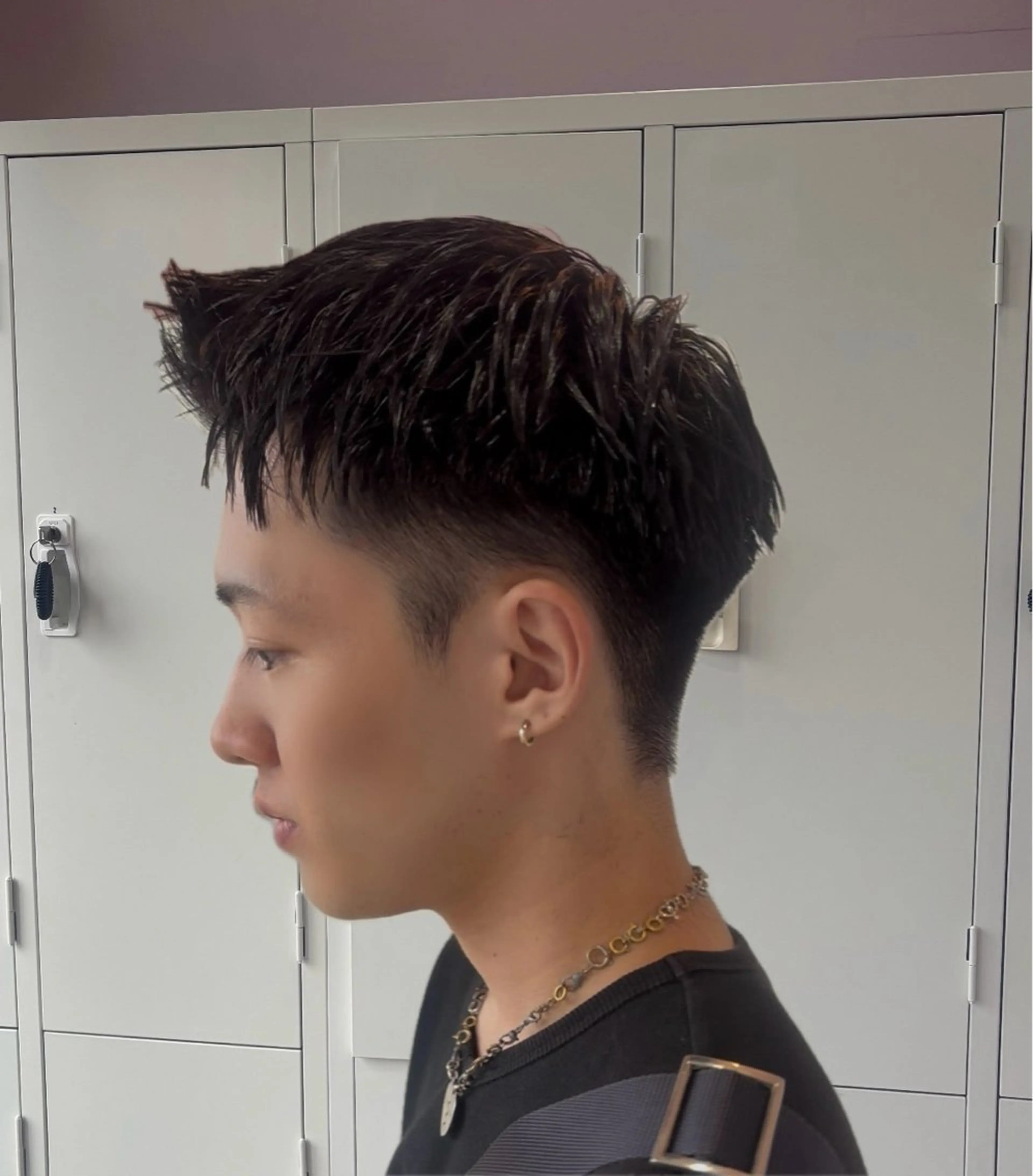 メンズ アップバング フェードカット 刈り上げ Men's salon swell西千葉店所属・MOE ⭐️メンズ特化⭐️のヘアスタイル