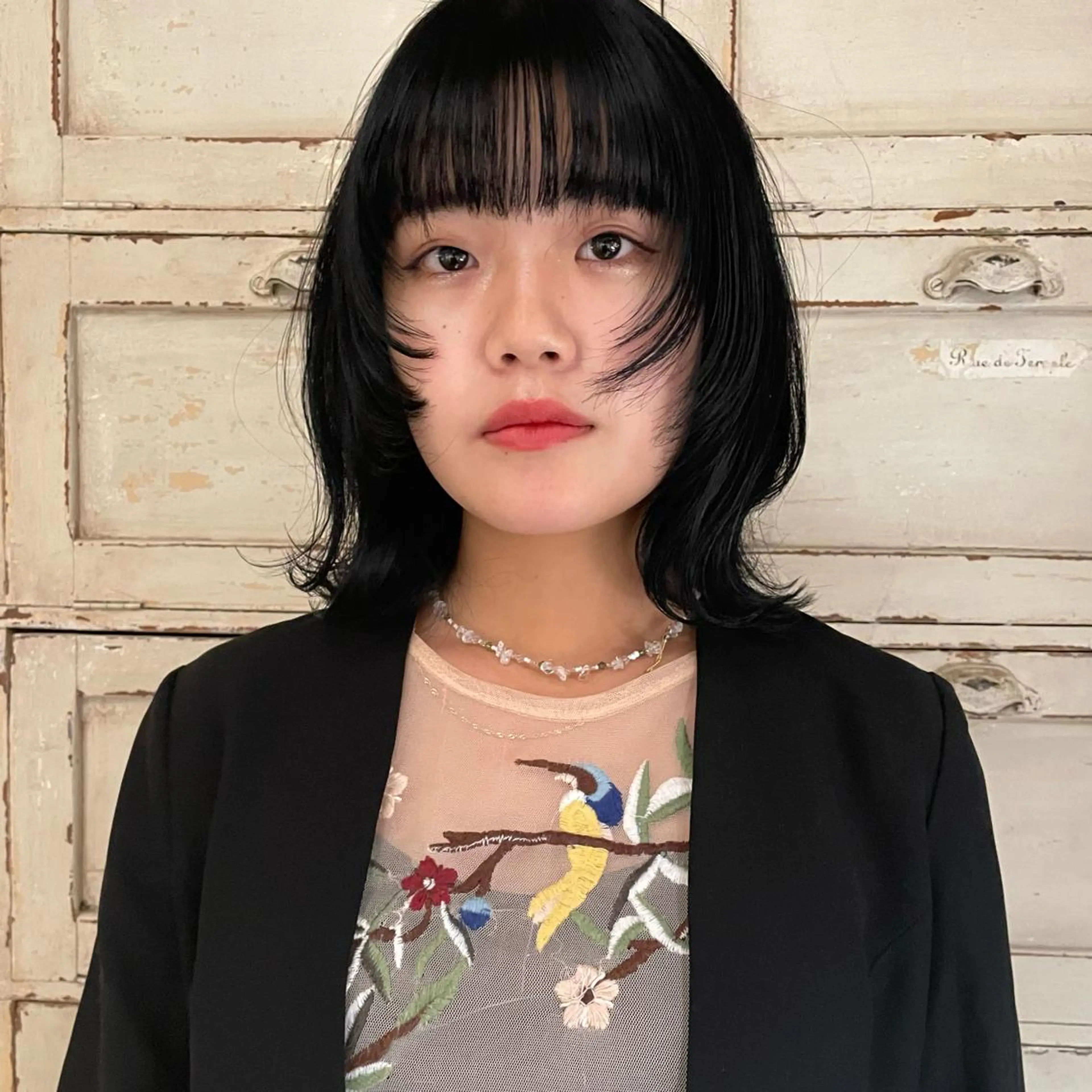 ミディアム カラー RorriM natsuのヘアスタイル