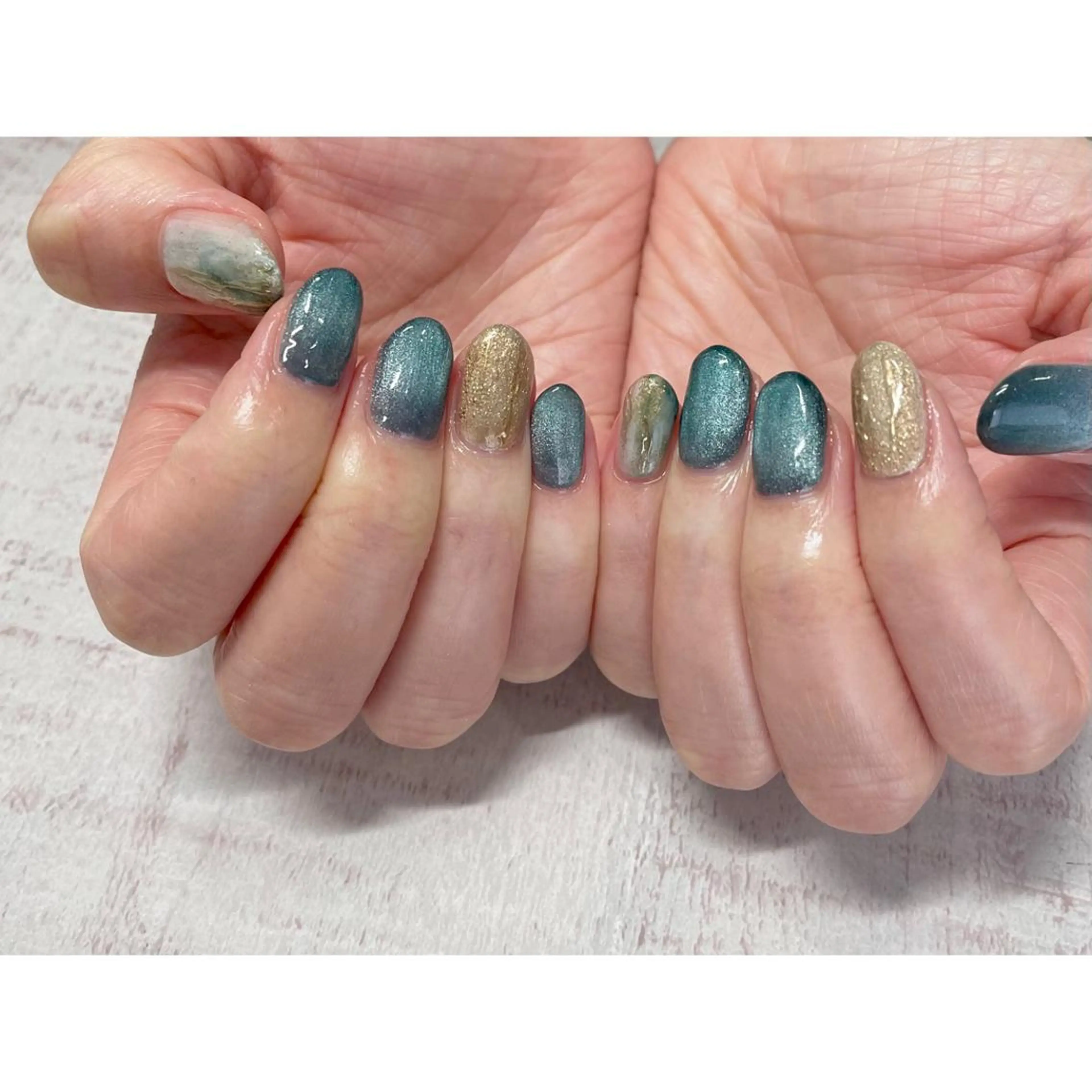 ネイル 𖡼 yumenoのネイルデザイン