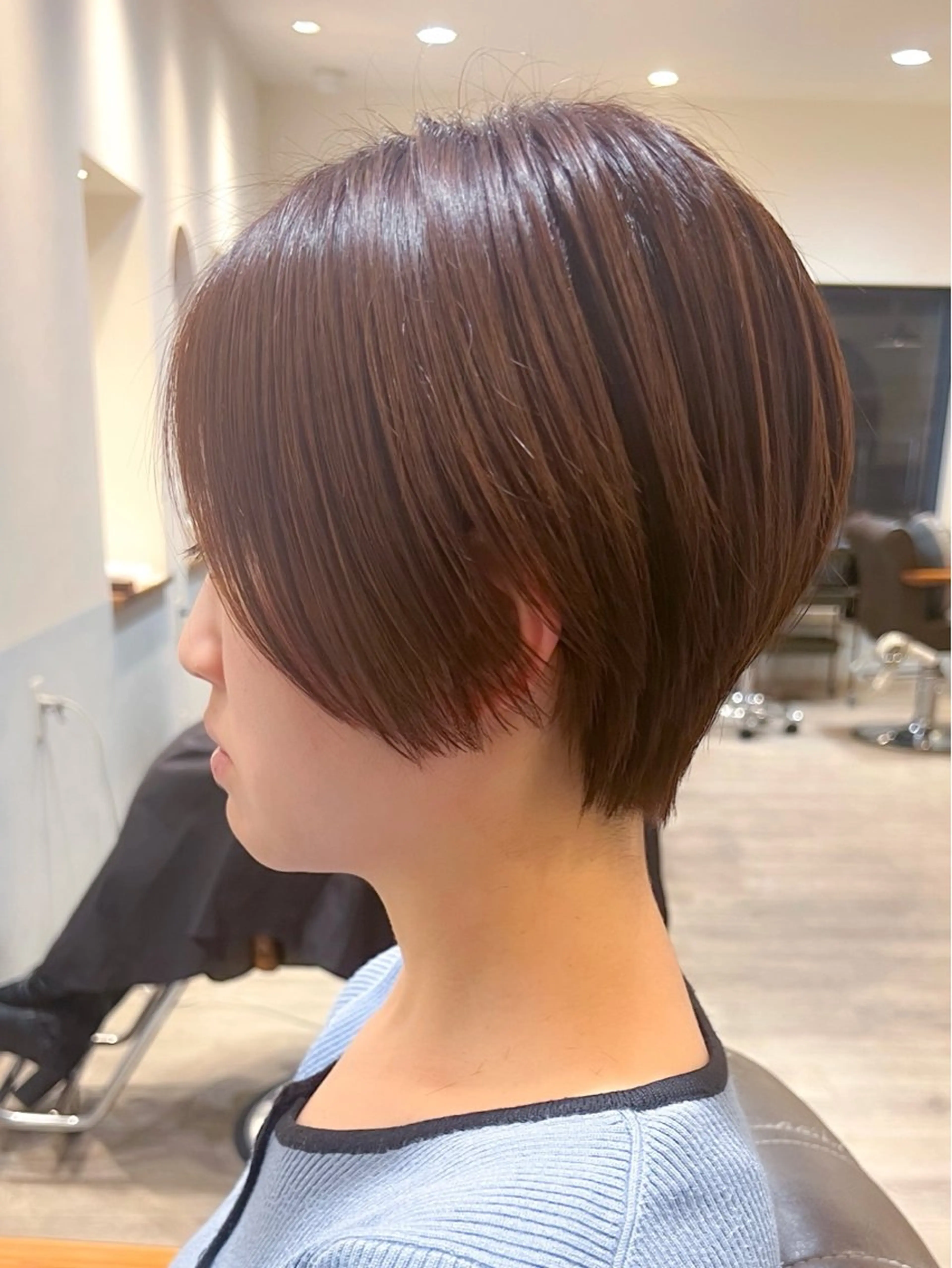 ショート ショートヘア カット トリートメント 💐美しいショート× パーマ💐早坂駆留のヘアスタイル