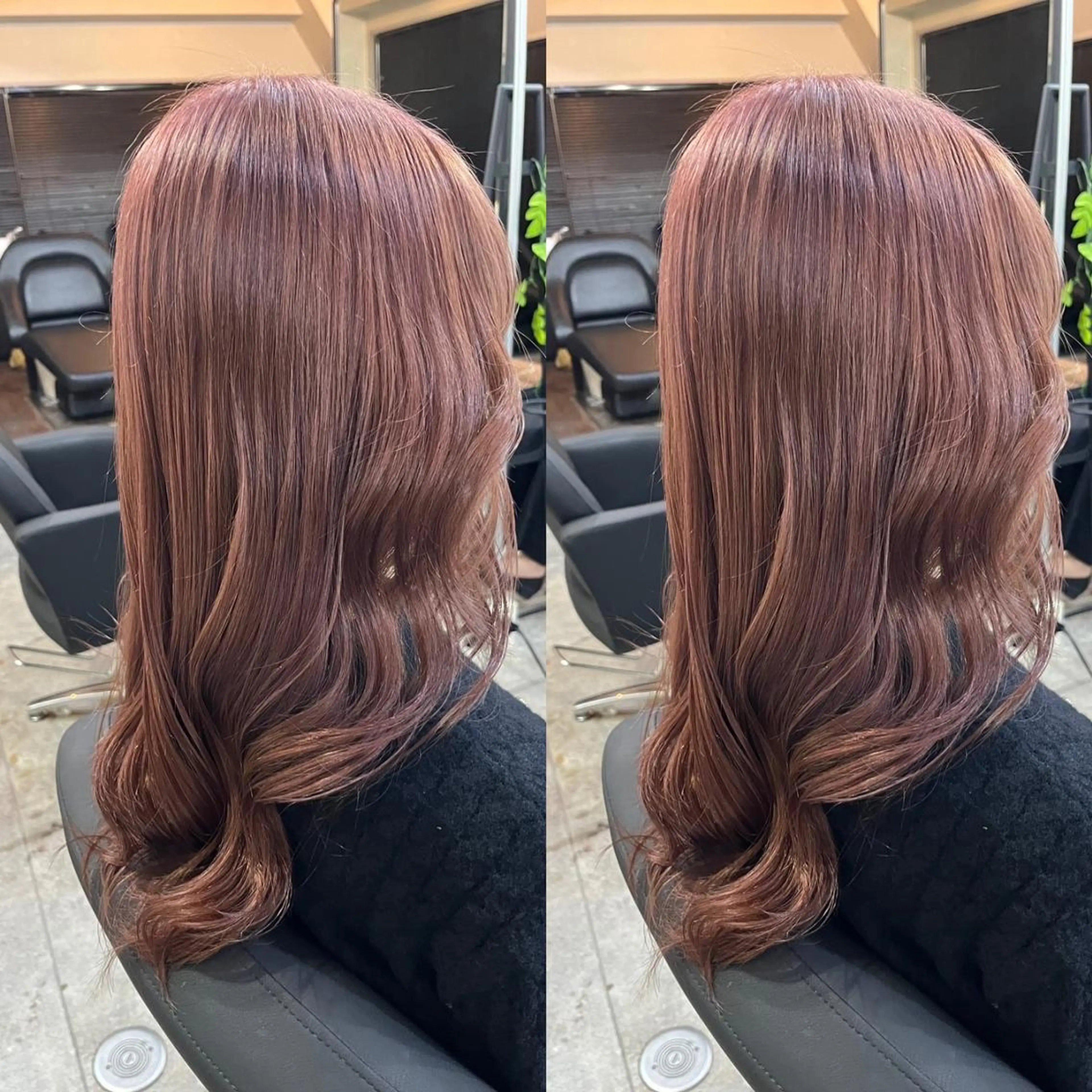 セミロング hao髪質改善 /艶髪カラーのヘアスタイル