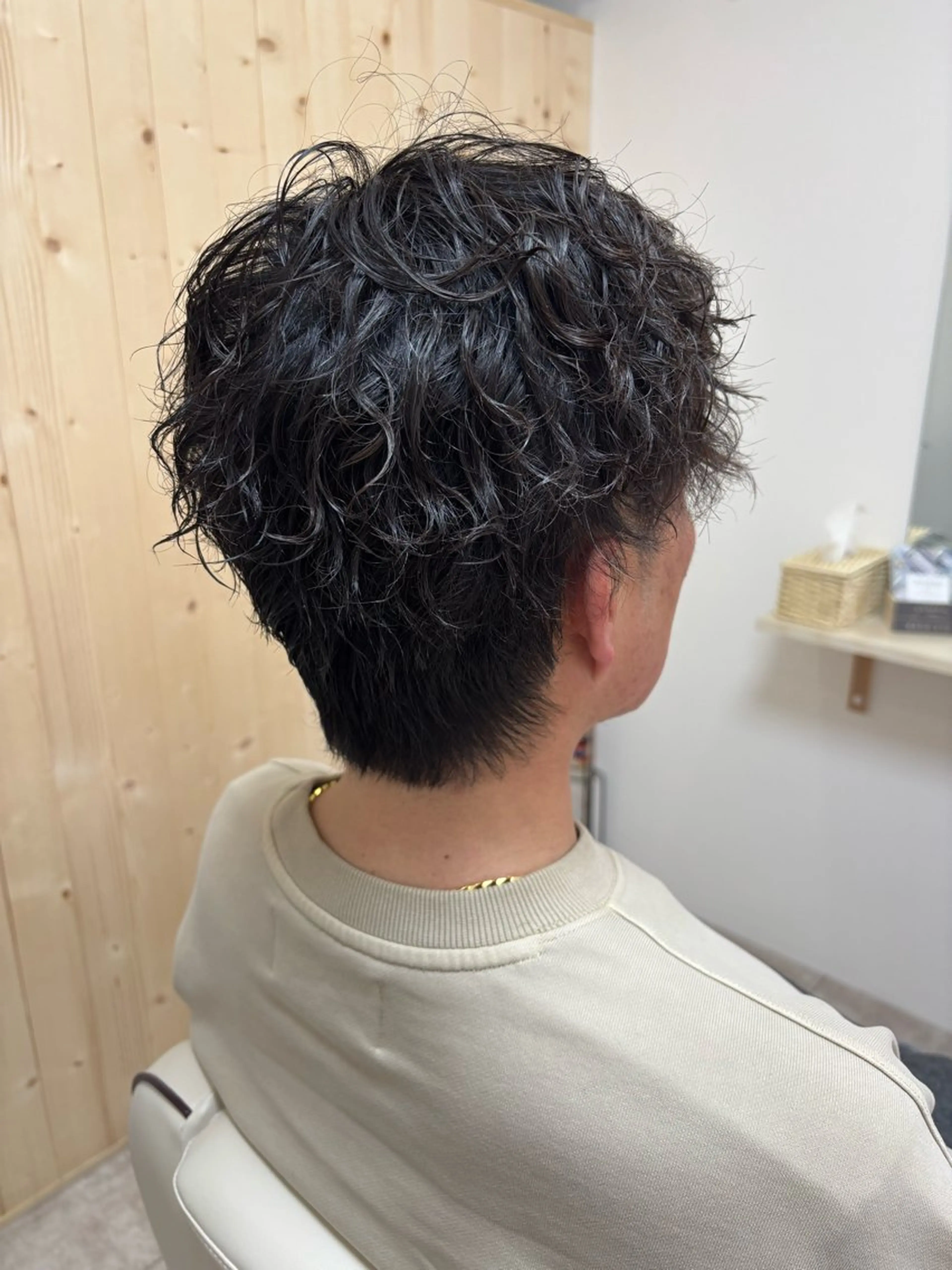 パーマ メンズ カット パーマ hair salon  Garance所属・akane/大和田 駅/ Garanceのヘアスタイル