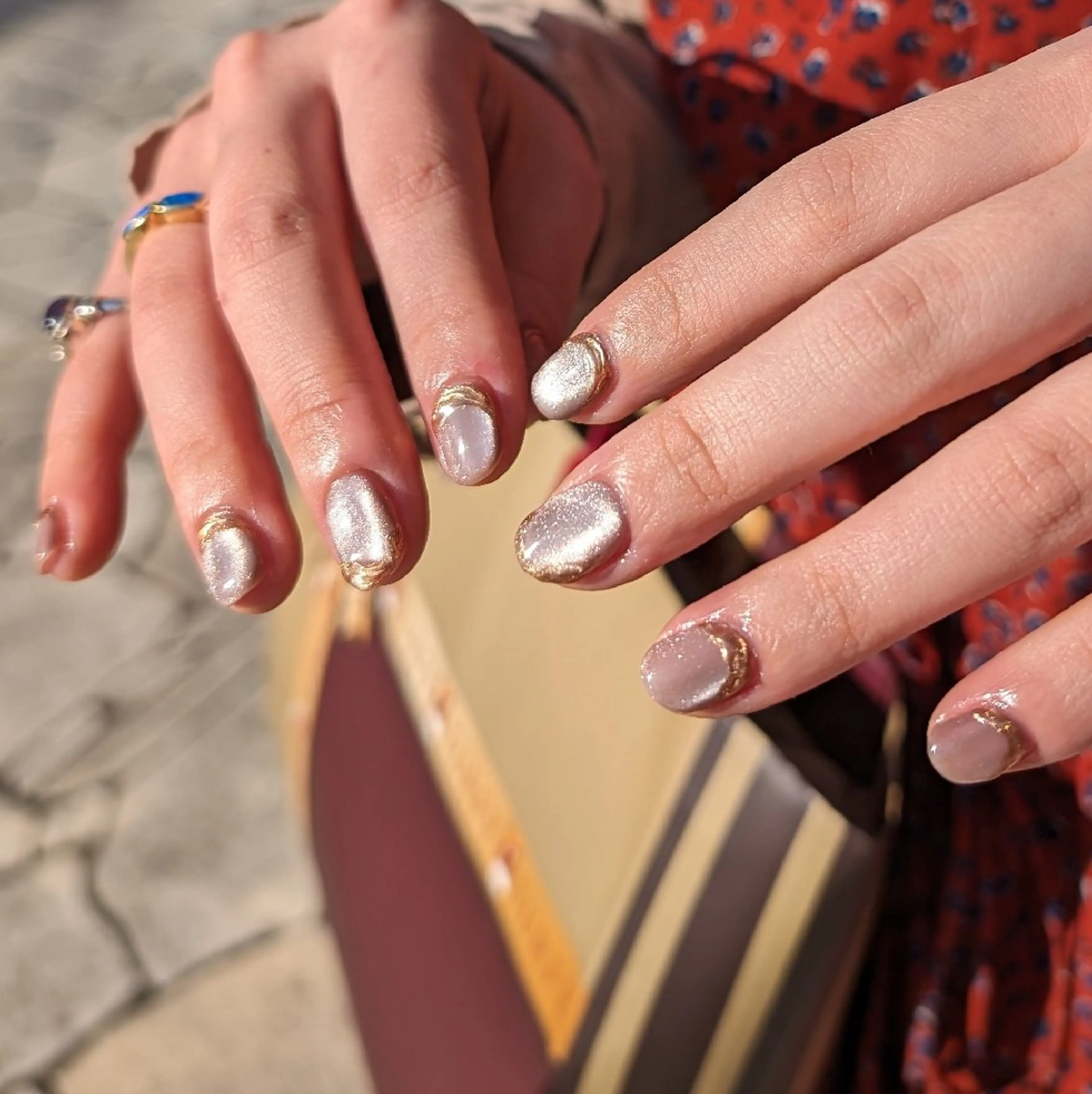 ネイル マグネットネイル オフィスネイル ナリタ・ マミのネイルデザイン