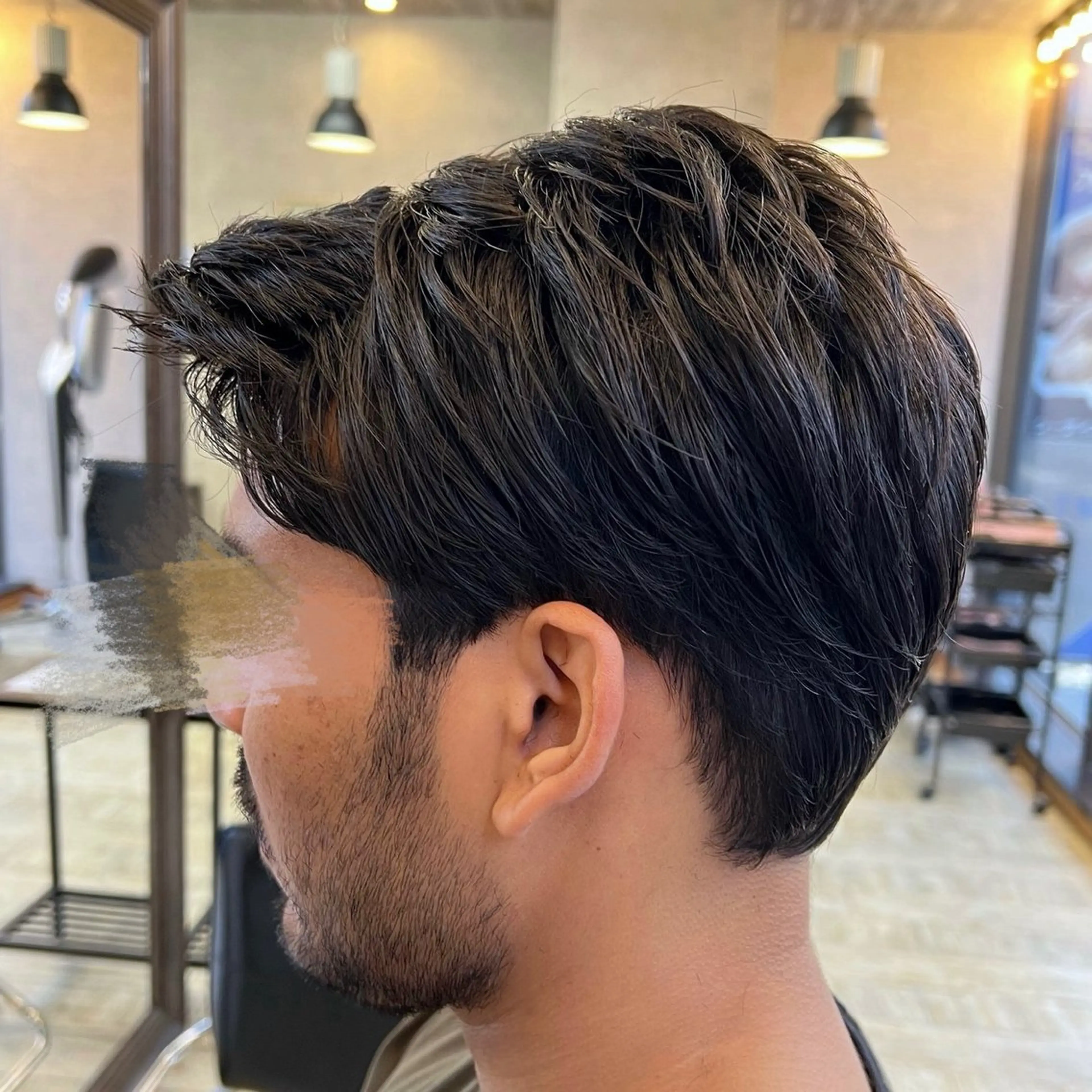 メンズ 刈り上げ カット 高島 梨瑚のヘアスタイル