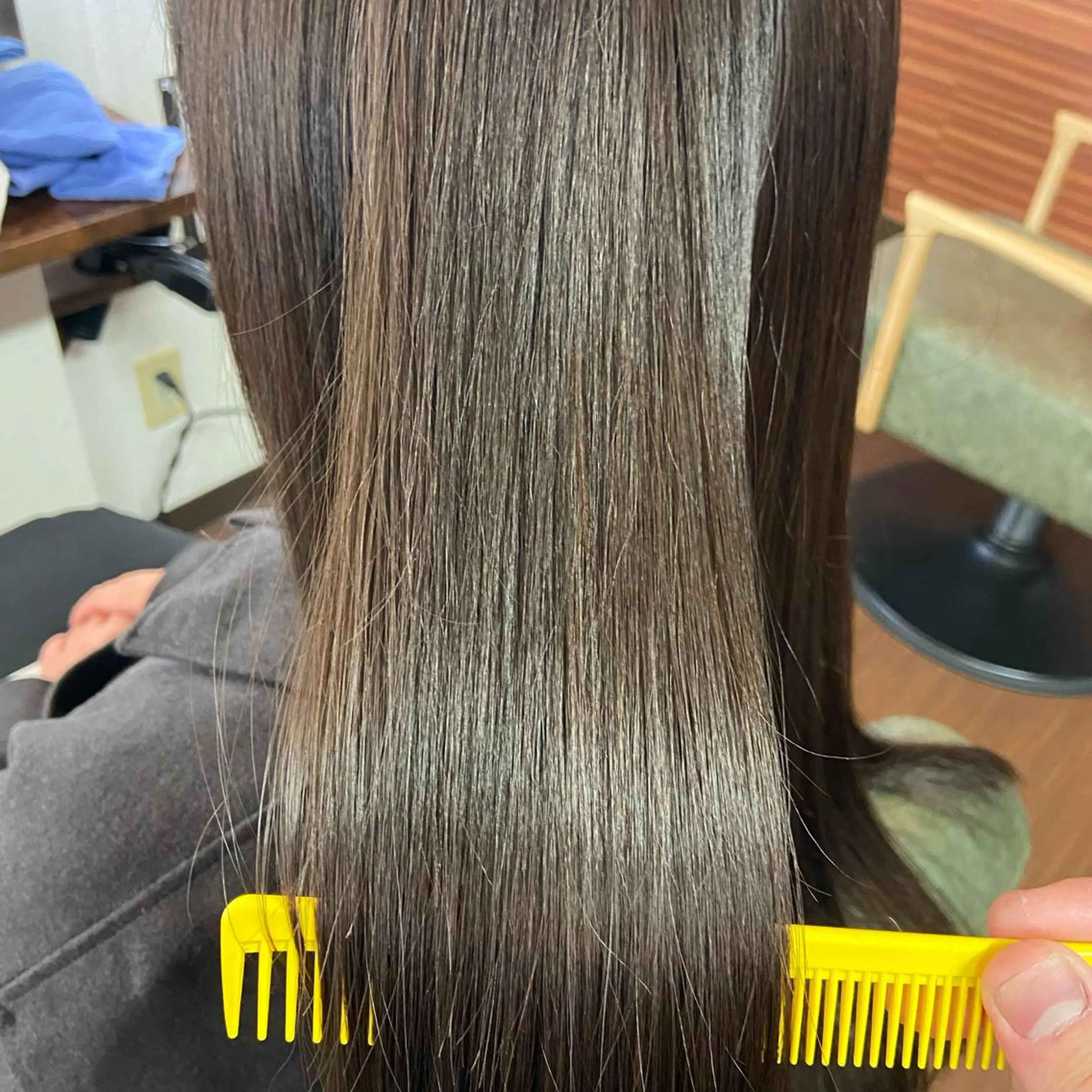 ロング カラー バイオレットカラー インナーカラー指名 No.1菊池柊真のヘアスタイル