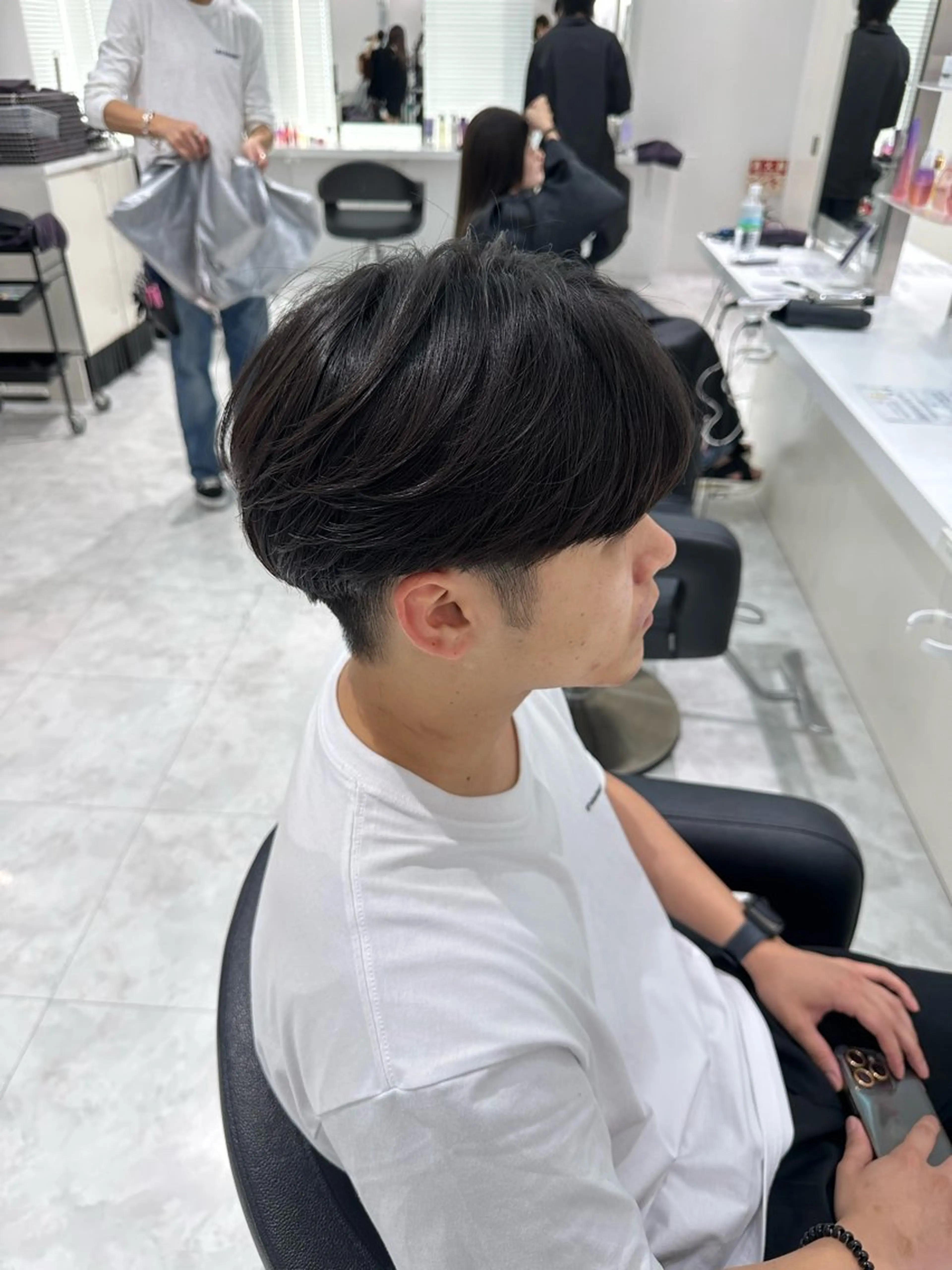 パーマ メンズ カット パーマ 🐺メンズパーマ の達人　あさひ🐺のヘアスタイル