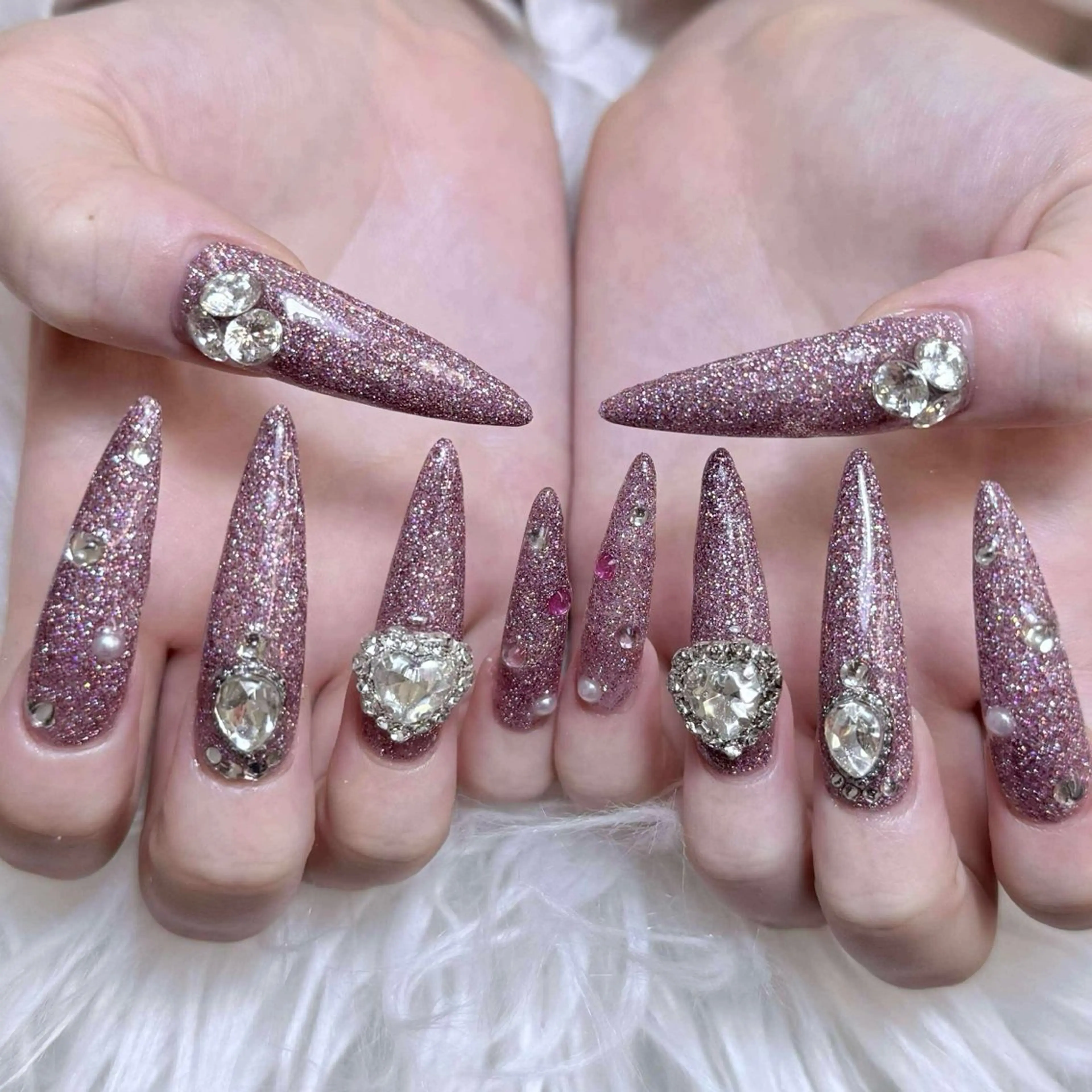 ネイル ハンドネイル ANH NAIL ゴテゴテ専門店💎のネイルデザイン
