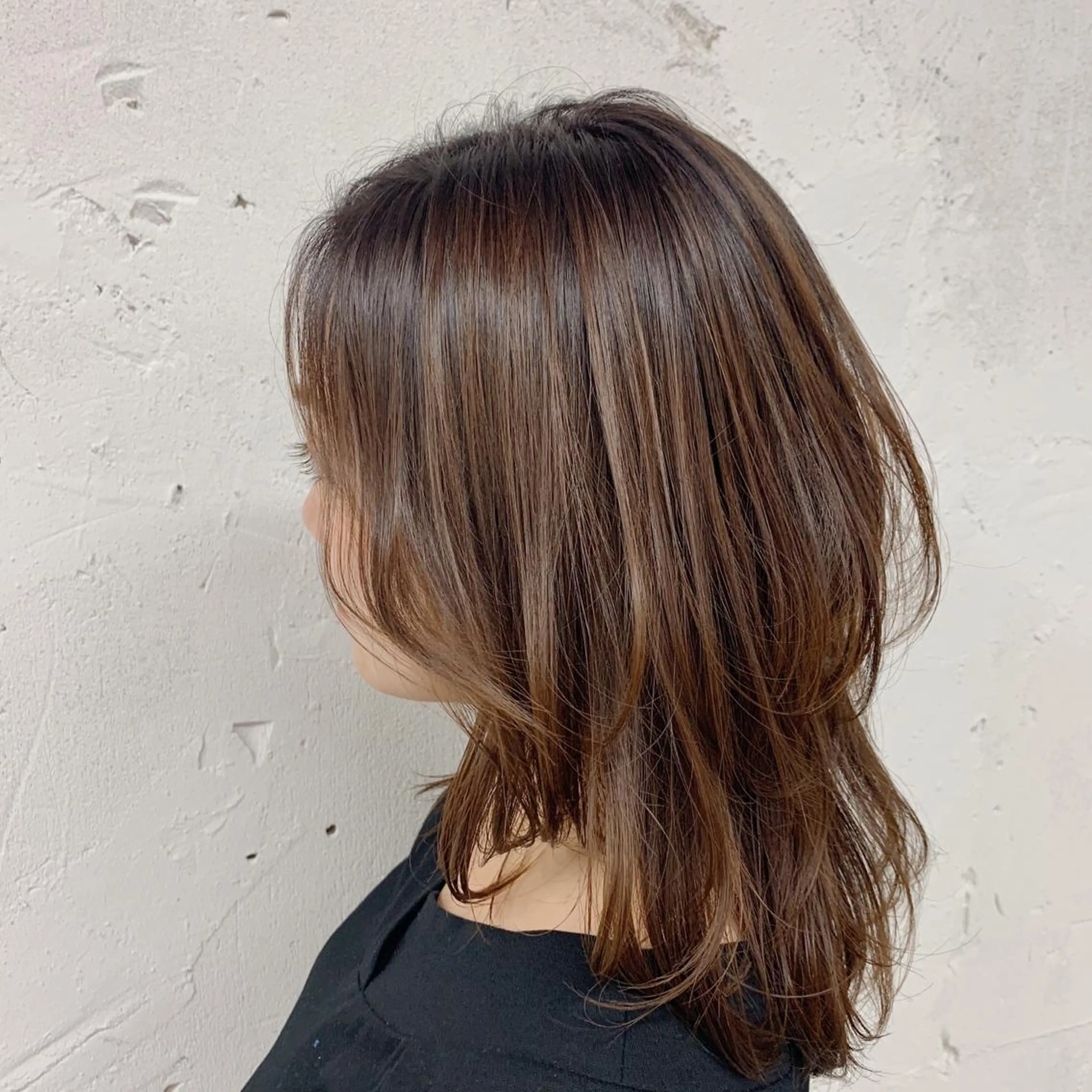 カラー Noele hair atelier(ノエルヘアアトリエ)所属・北上ゆい/個性派/ ナチュラルアレンジのヘアスタイル