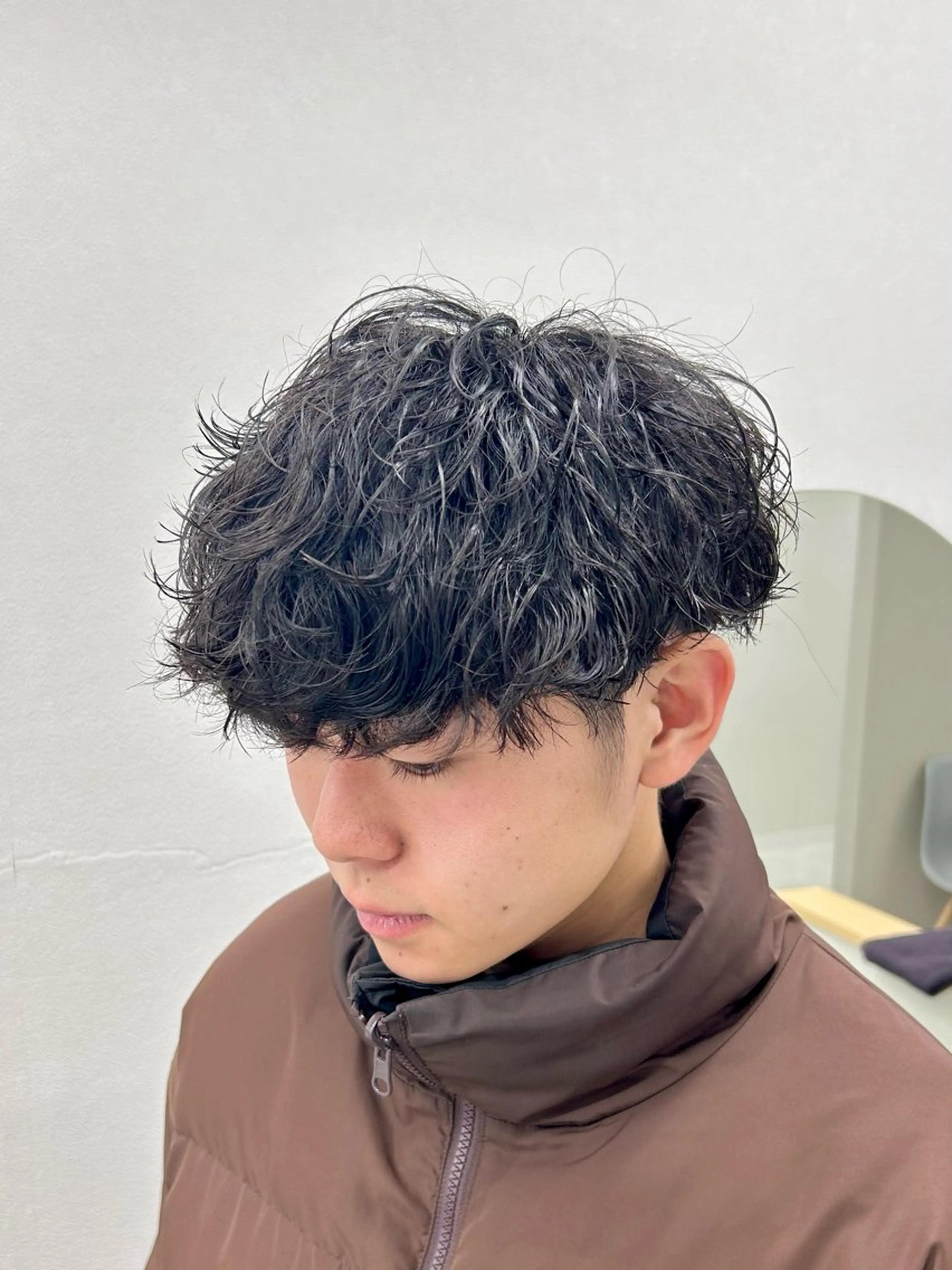 ショート パーマ メンズ 🏁メンズパーマ/ RYOYAのヘアスタイル