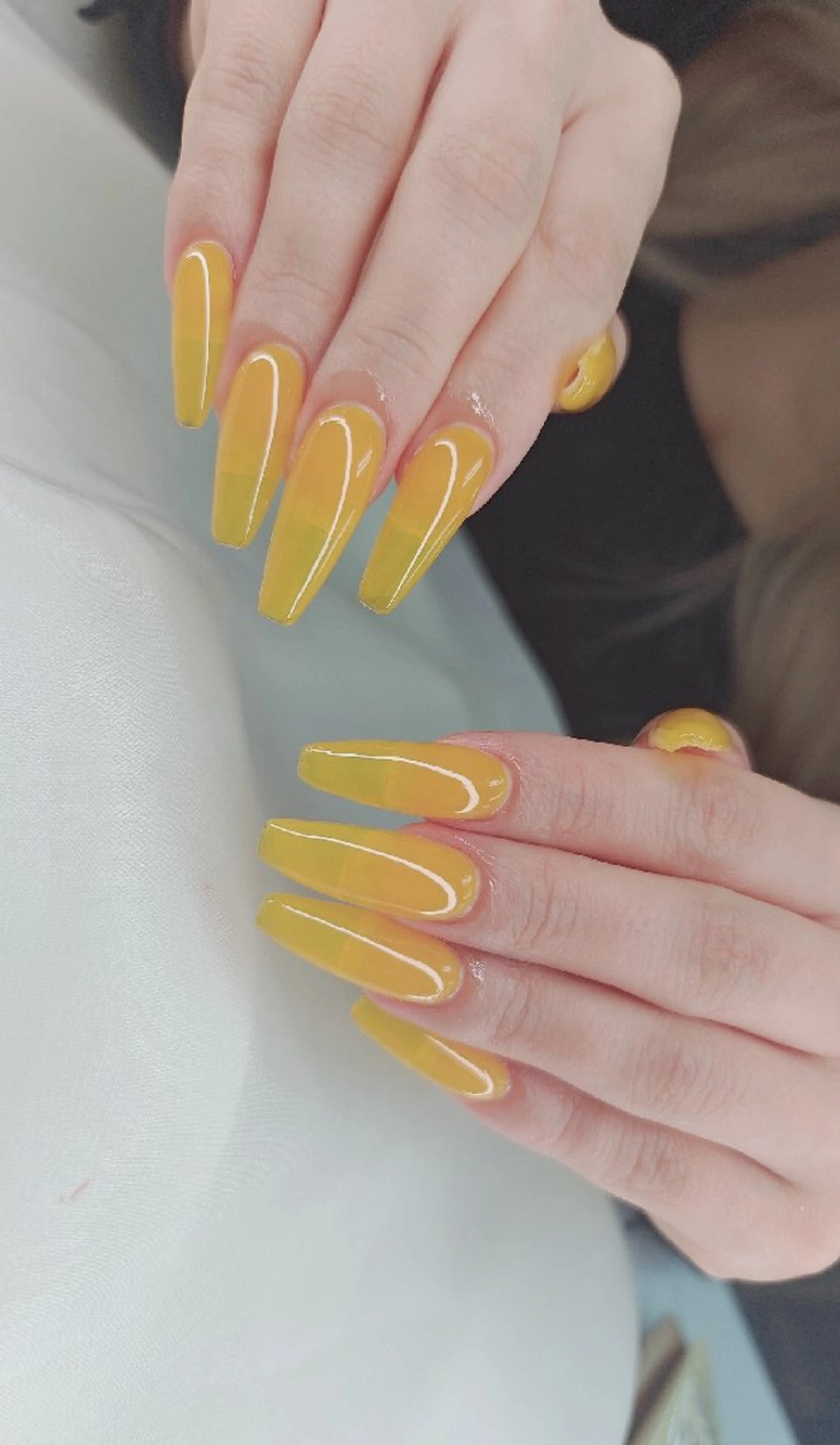 ネイル べっ甲ネイル チークネイル フレンチネイル 韓国ネイル ニュアンスネイル ハンドネイル ♡Sherry  Nail♡のネイルデザイン