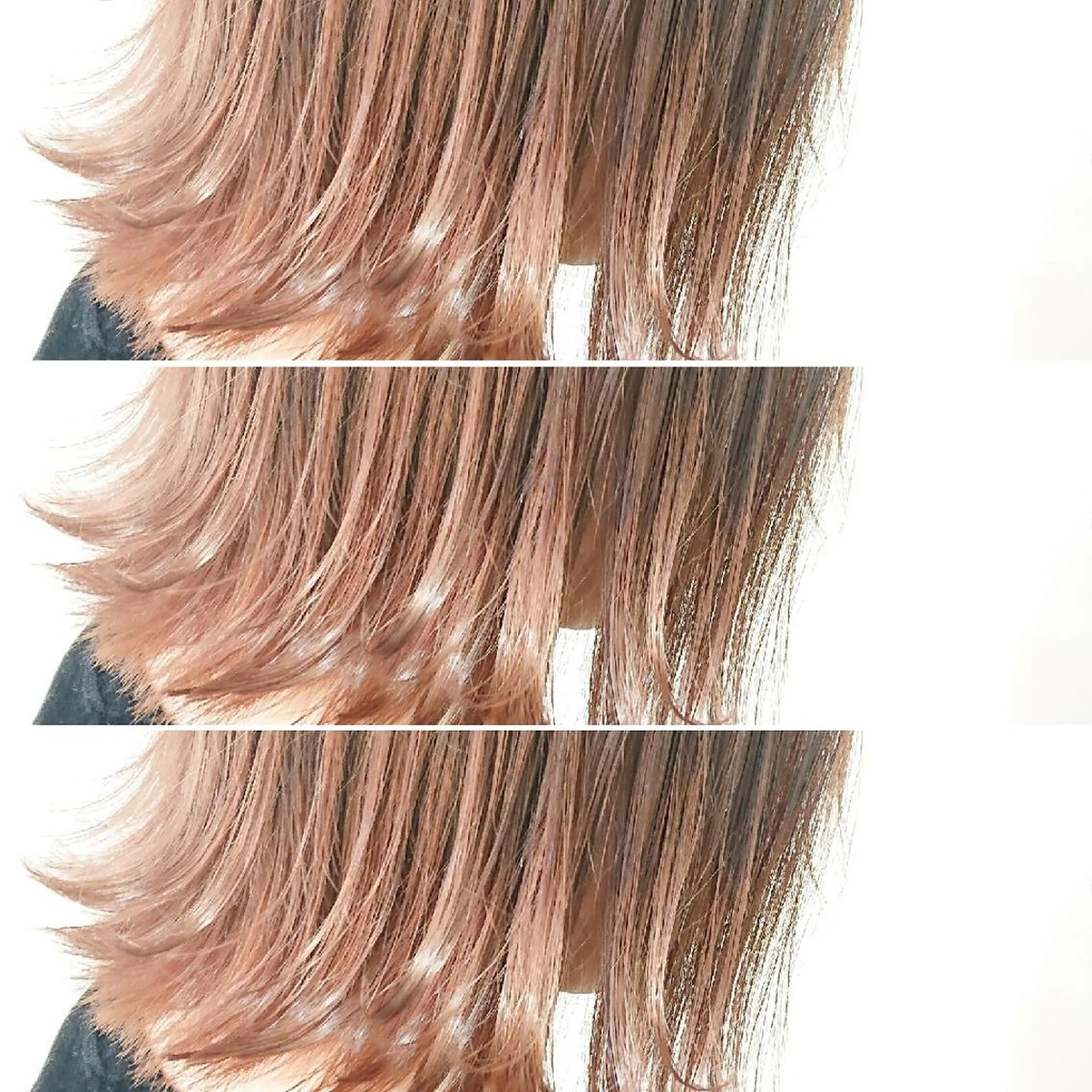 ミディアム カラー グラデーションカラー ボブ ACROあべの店所属・艶カラー/インナー /グラデ/大西小百合のヘアスタイル