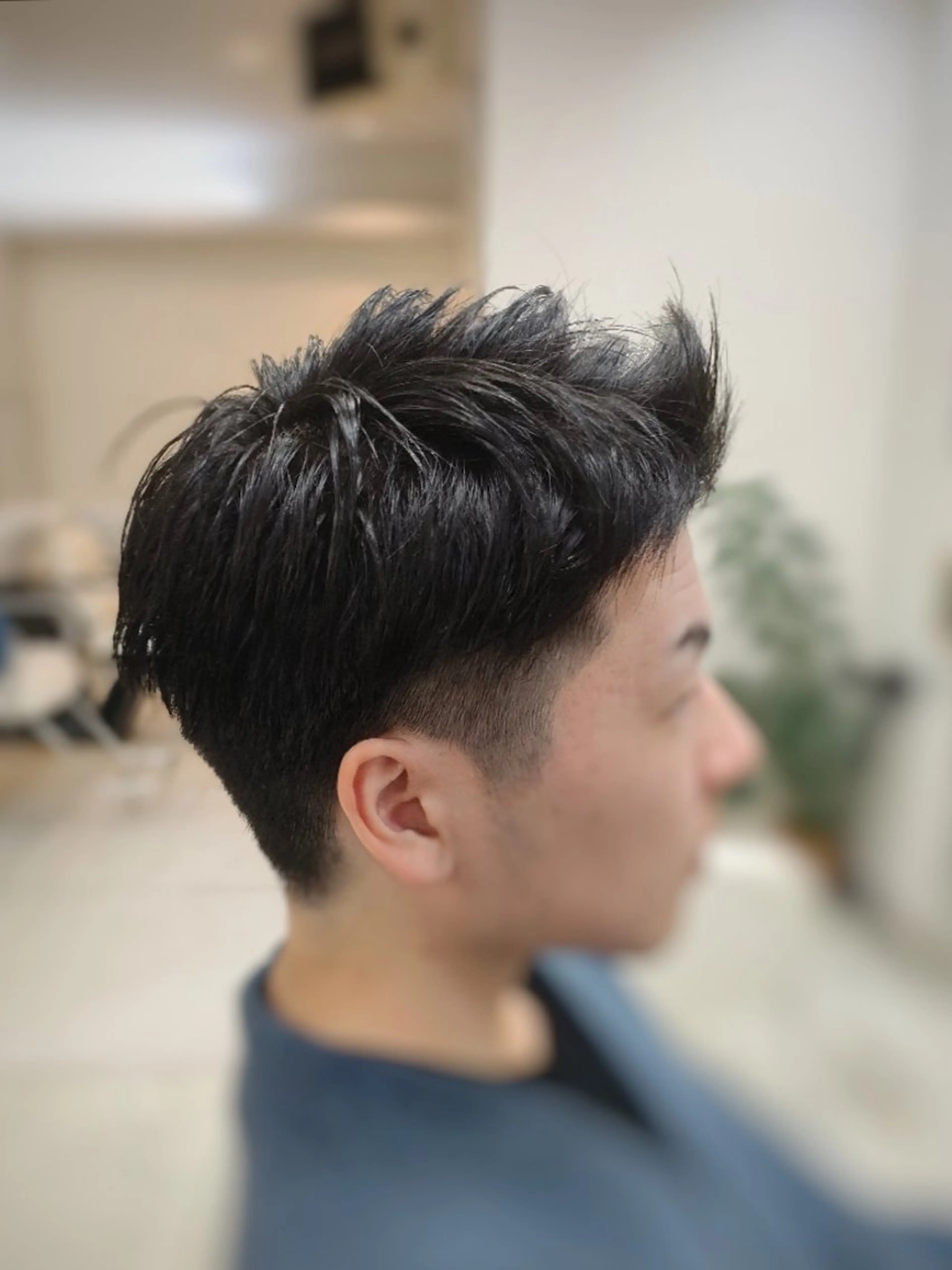 ショート メンズ ツーブロック 刈り上げ Creator's space N所属・伊藤 茉莉杏のヘアスタイル