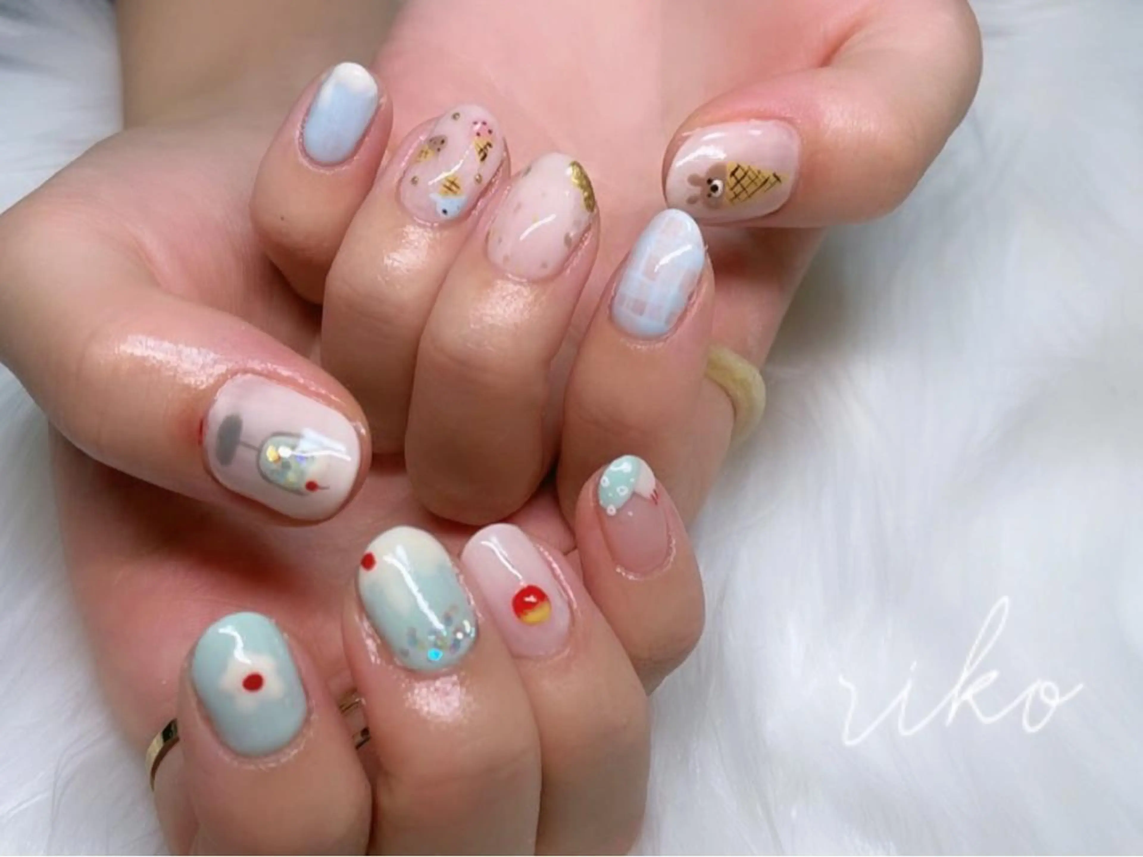 ネイル ハンドネイル riko nailのネイルデザイン