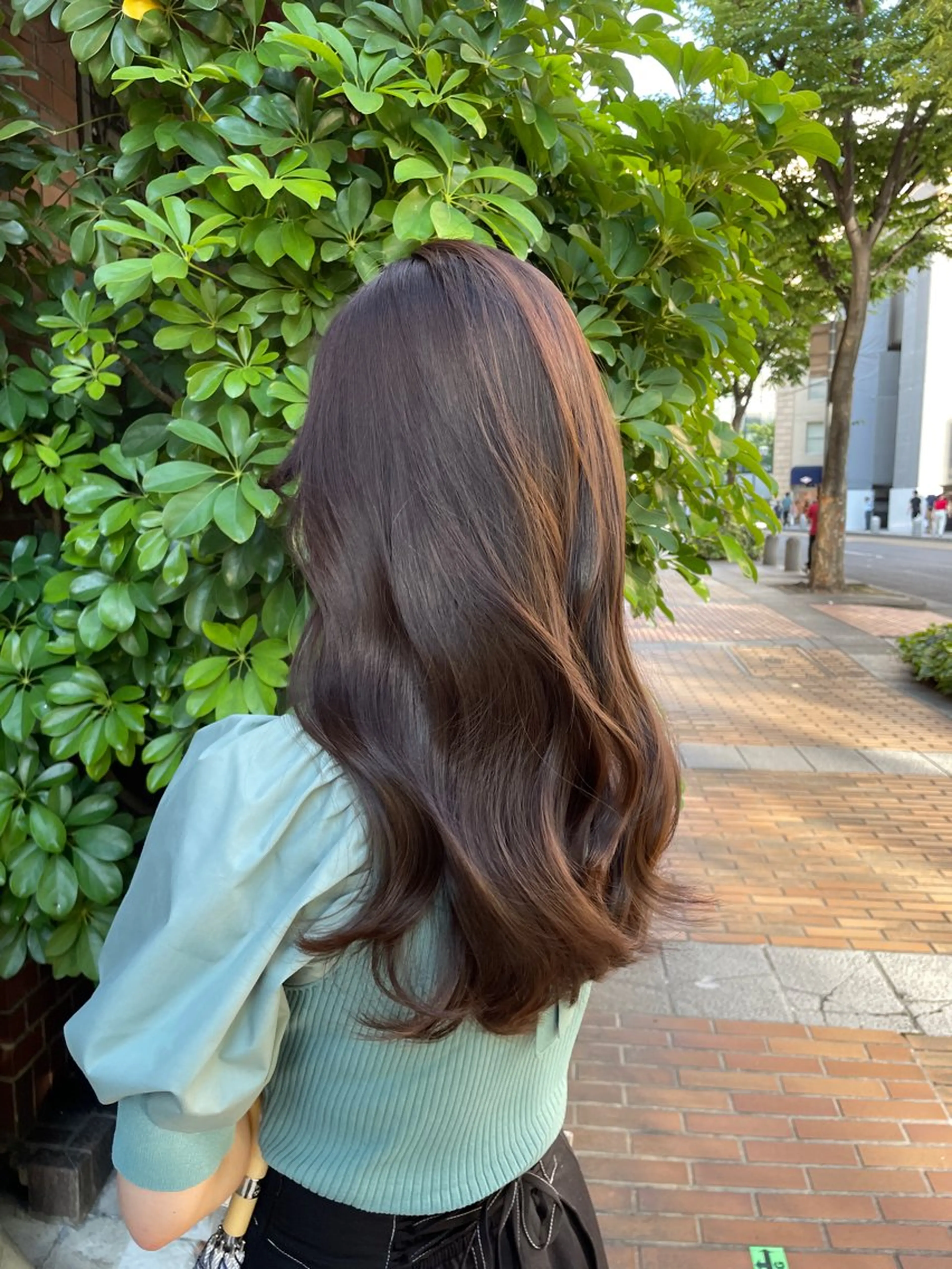 カラー JIN/暖色カラー /髪質改善/艶髪のヘアスタイル