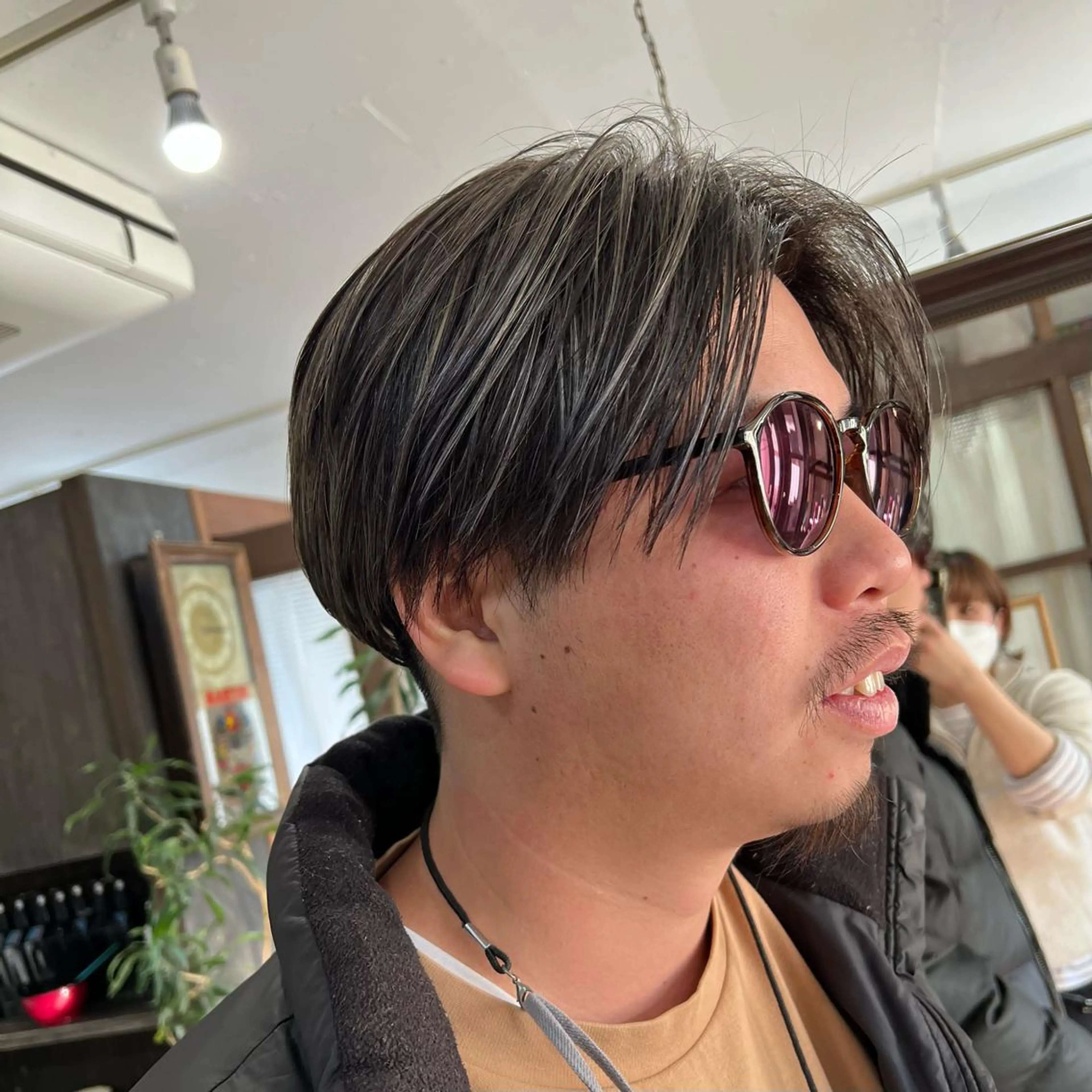 ショート カラー メンズ stylist田口 祐歩のヘアスタイル