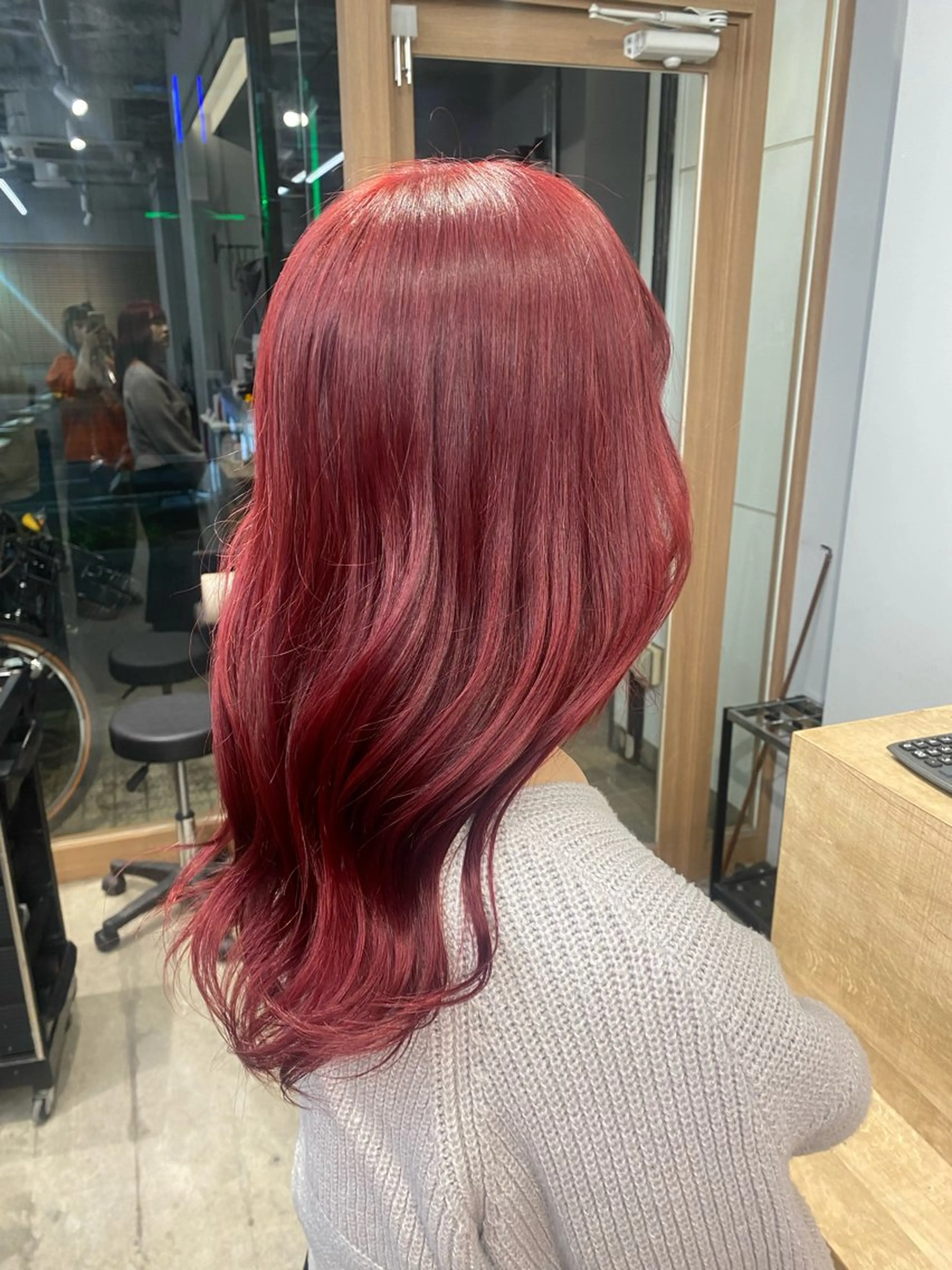 セミロング カラー 🐾Libero🐾 柏　KONOMIのヘアスタイル