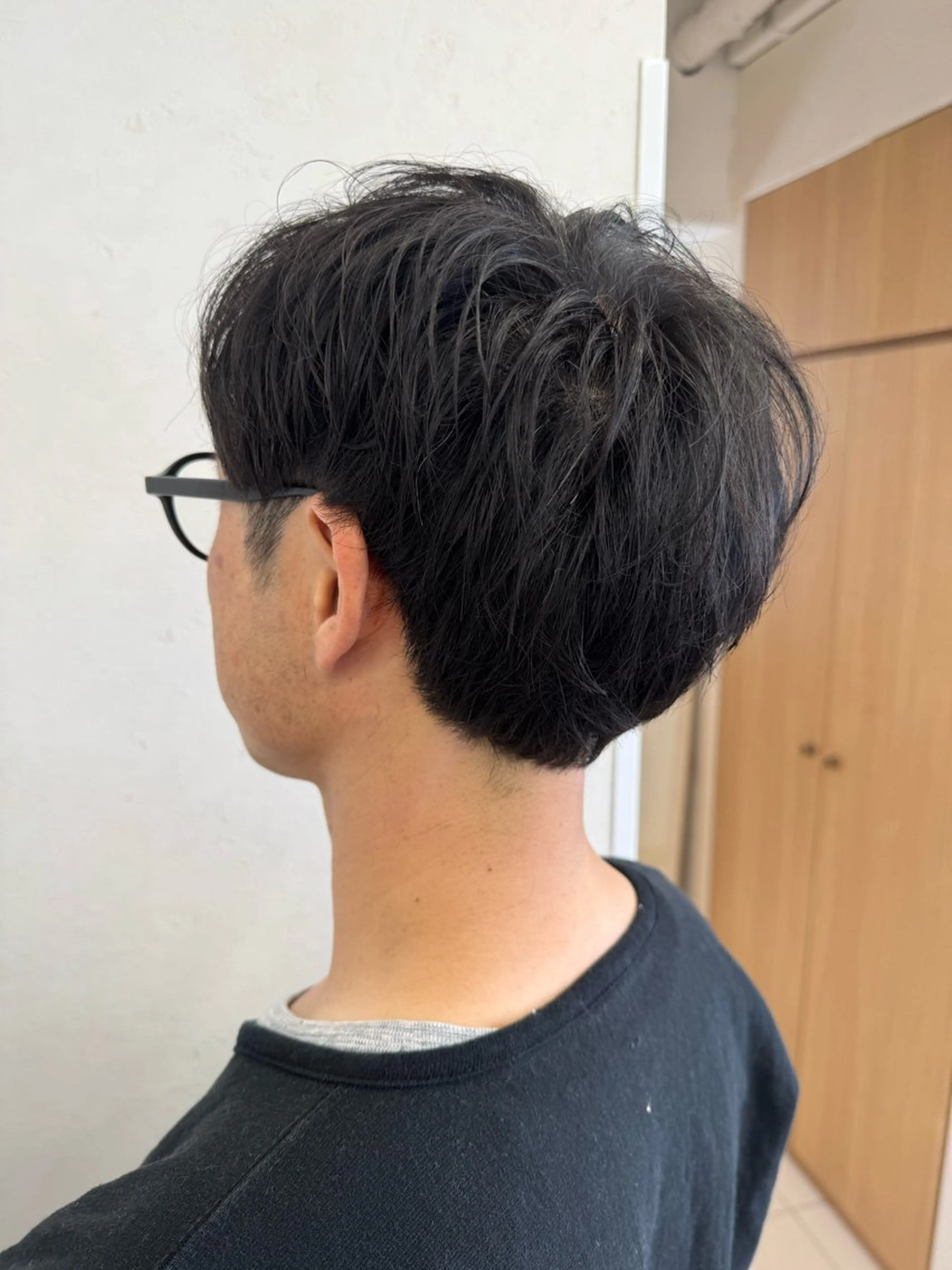 ショート メンズ カット パーマ/ハイトーン /吉田眞のヘアスタイル
