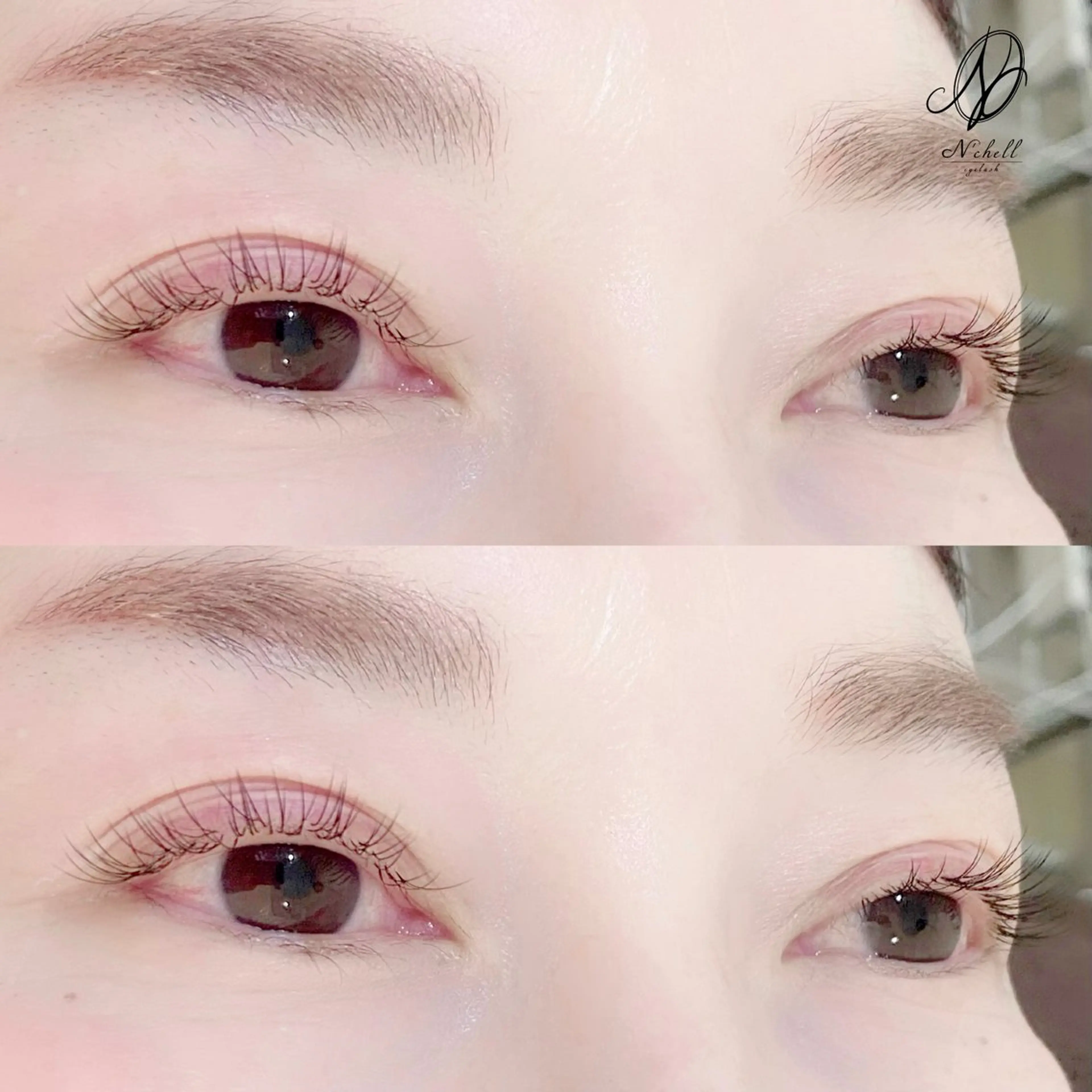 マツエク・マツパ フラットラッシュ Eyelist Meiのマツエク・マツパデザイン