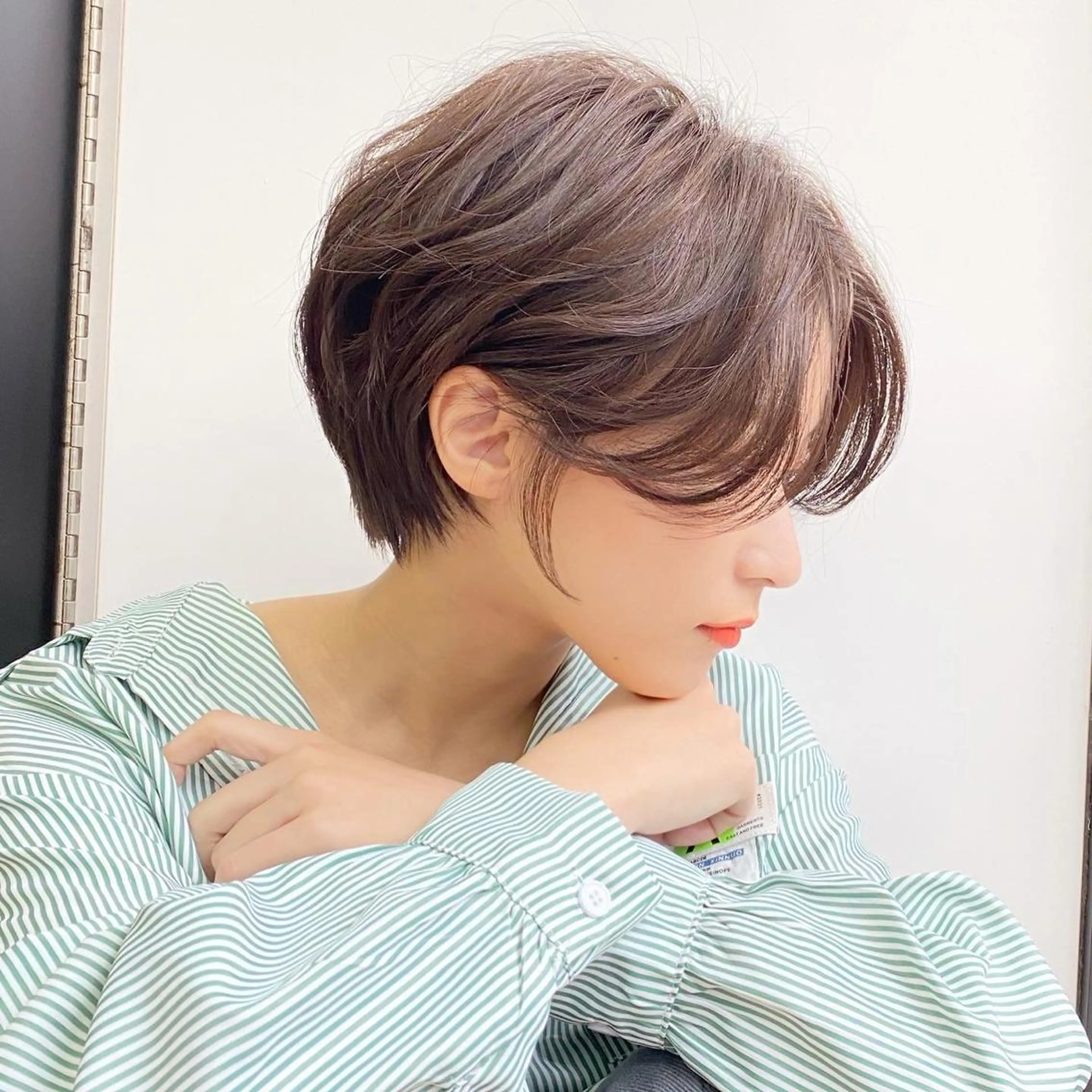 《垢抜けNo.1》黄金比率カット+透明感カラー+10枚ハイライト+2stepトリートメント💕の写真