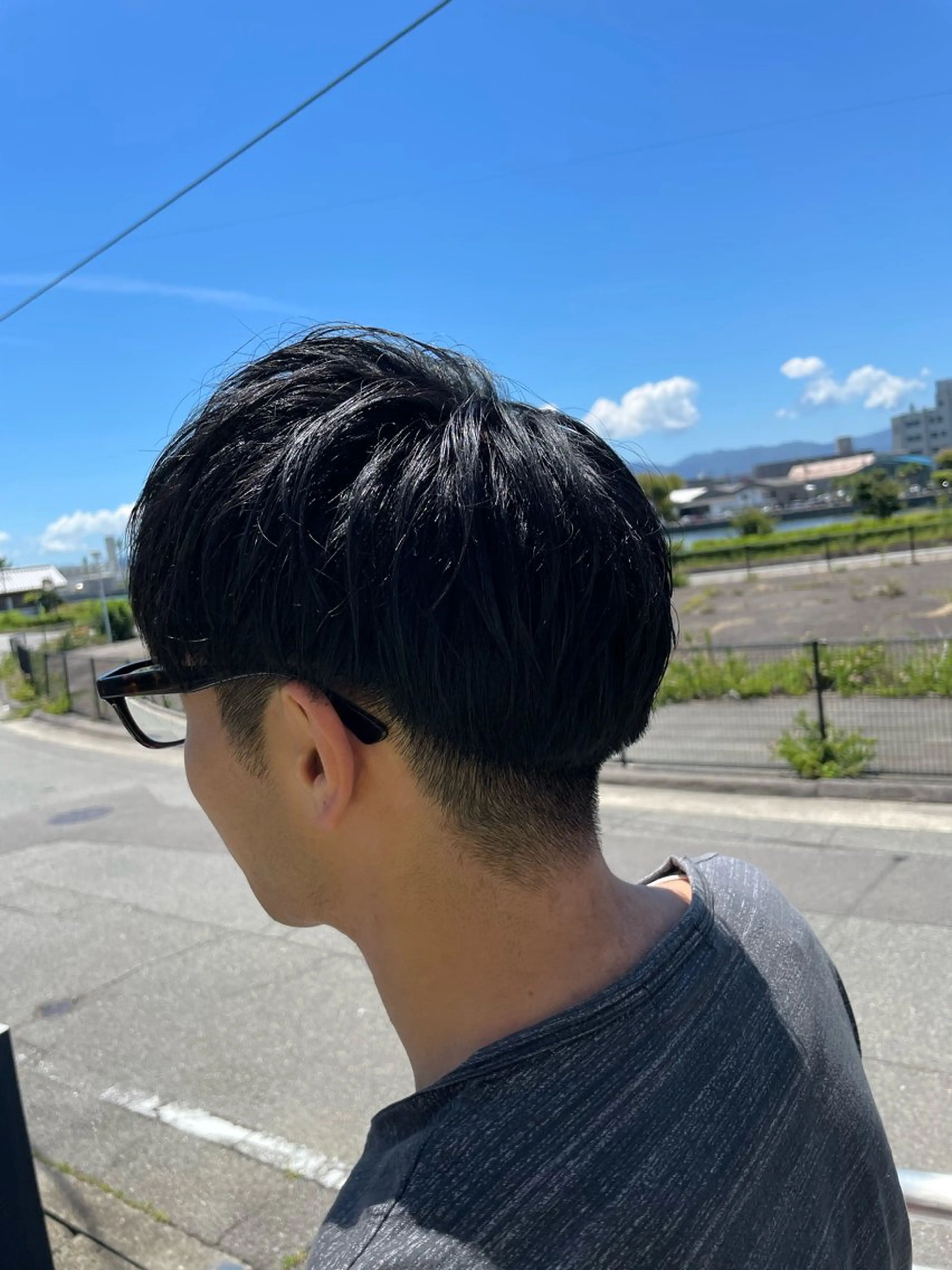 ショート メンズ 西岡 勇人のヘアスタイル